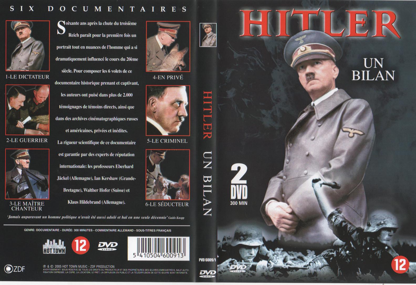 Jaquette DVD Hitler un bilan