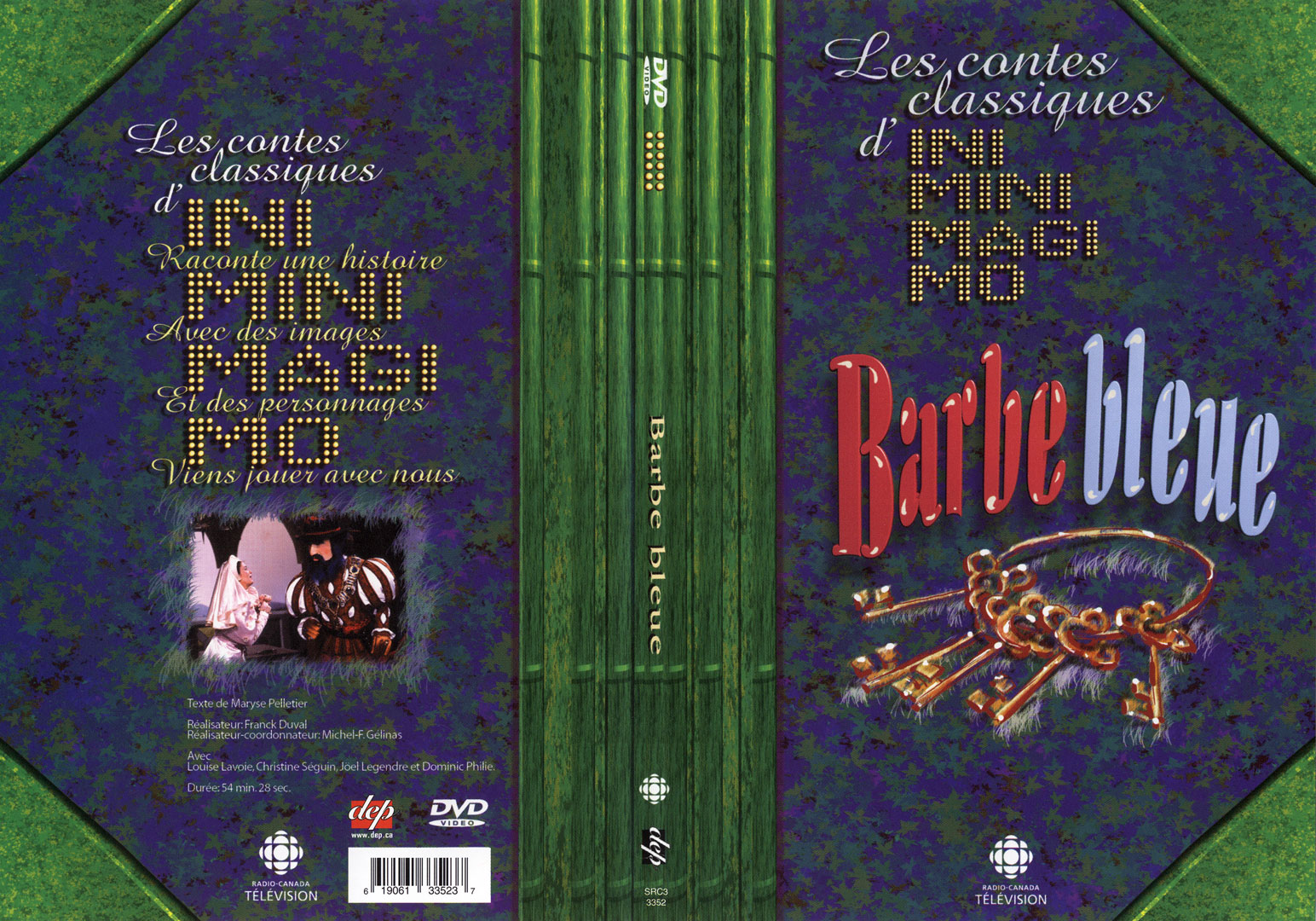 Jaquette DVD IniMiniMagiMo - Barbe Bleue