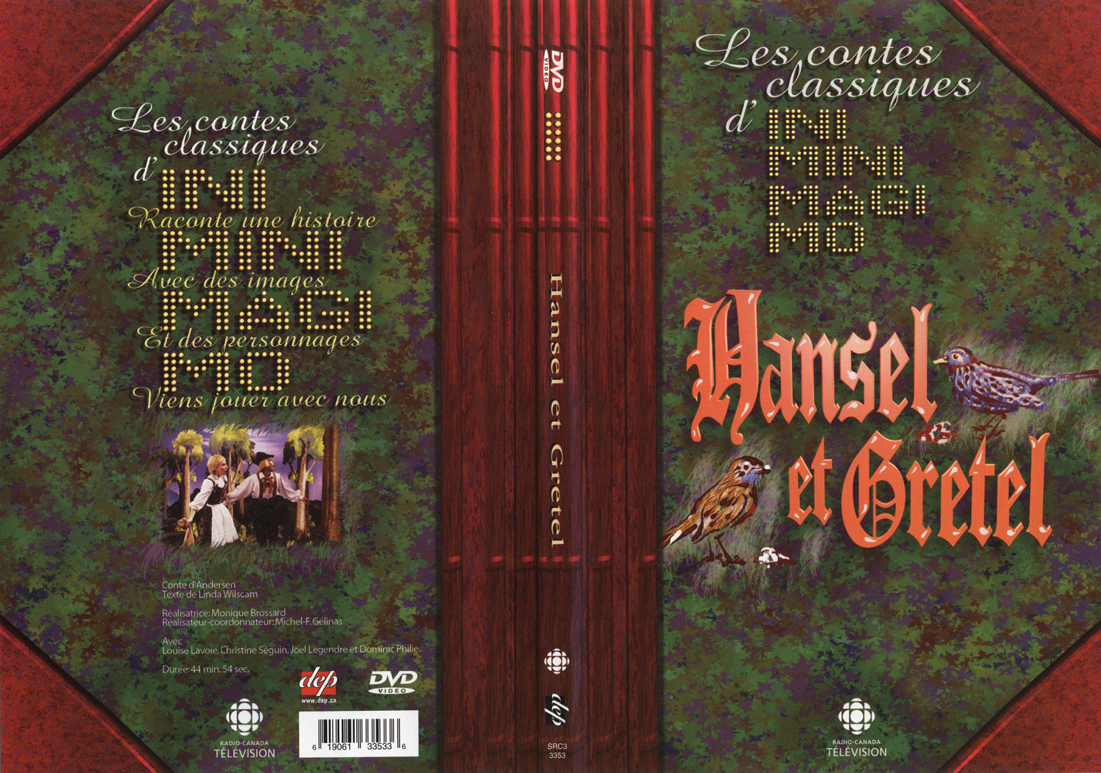 Jaquette DVD IniMiniMagiMo - Hansel Et Gretel