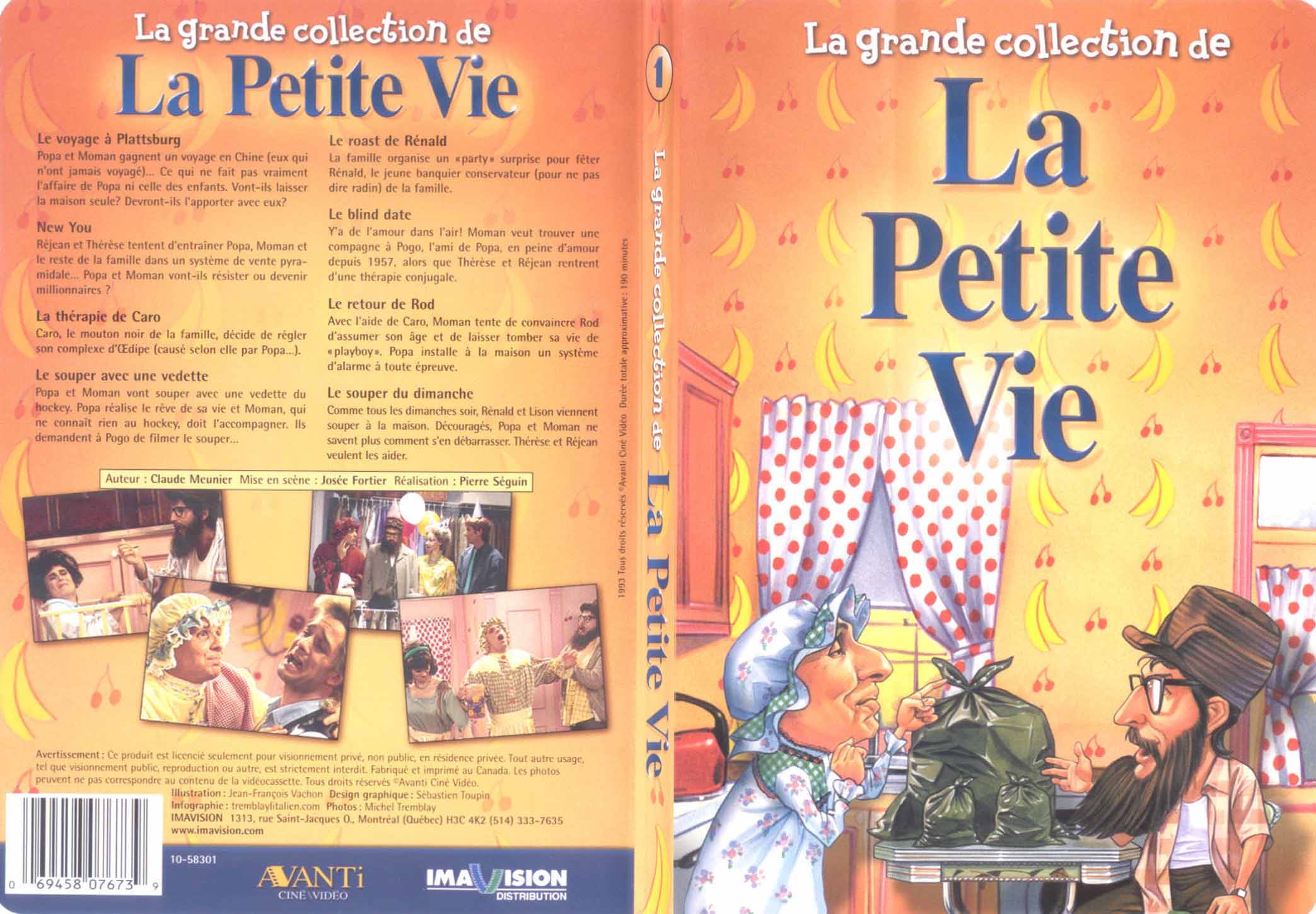 Jaquette DVD La petite vie vol 1 - SLIM