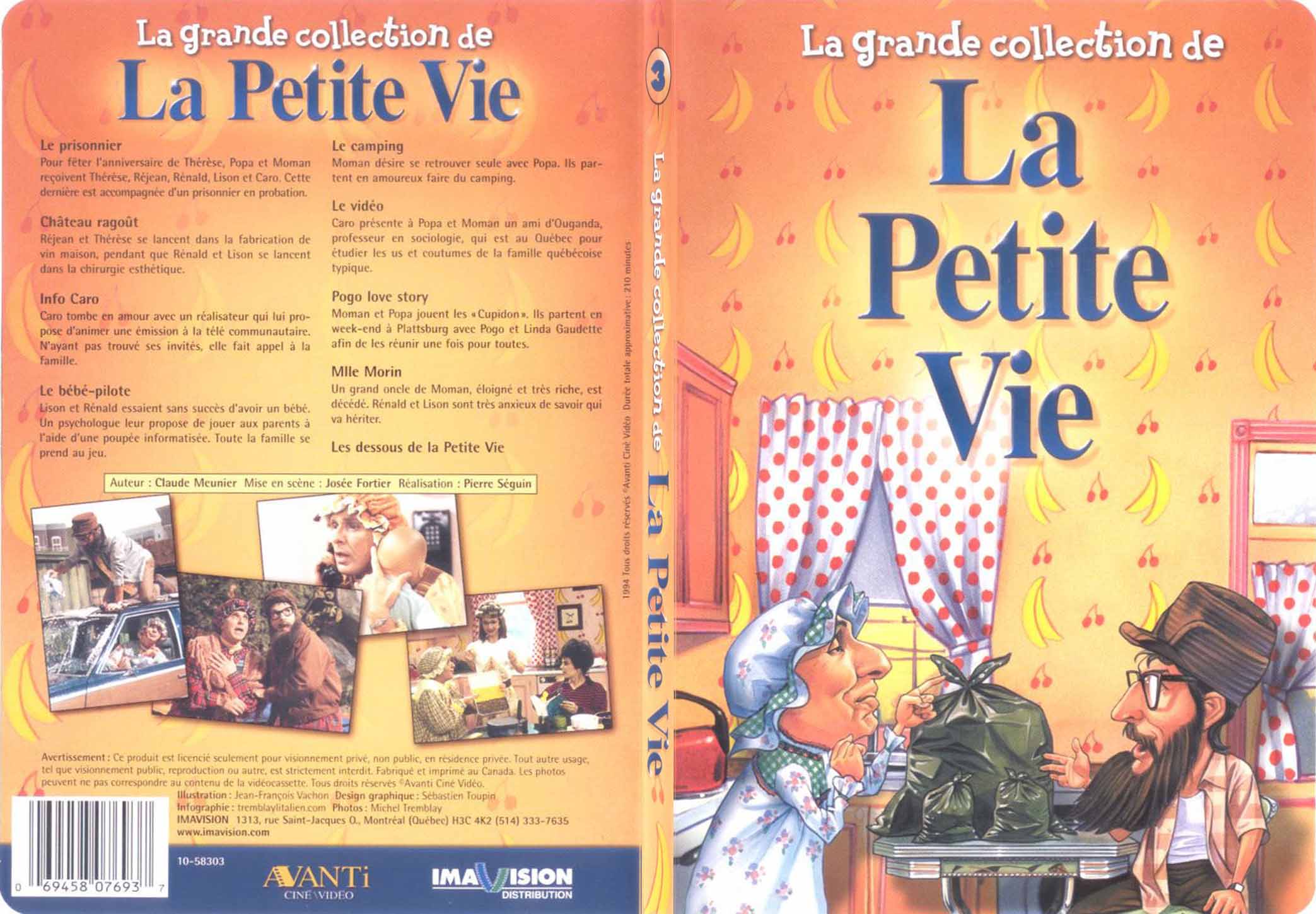 Jaquette DVD La petite vie vol 3 - SLIM