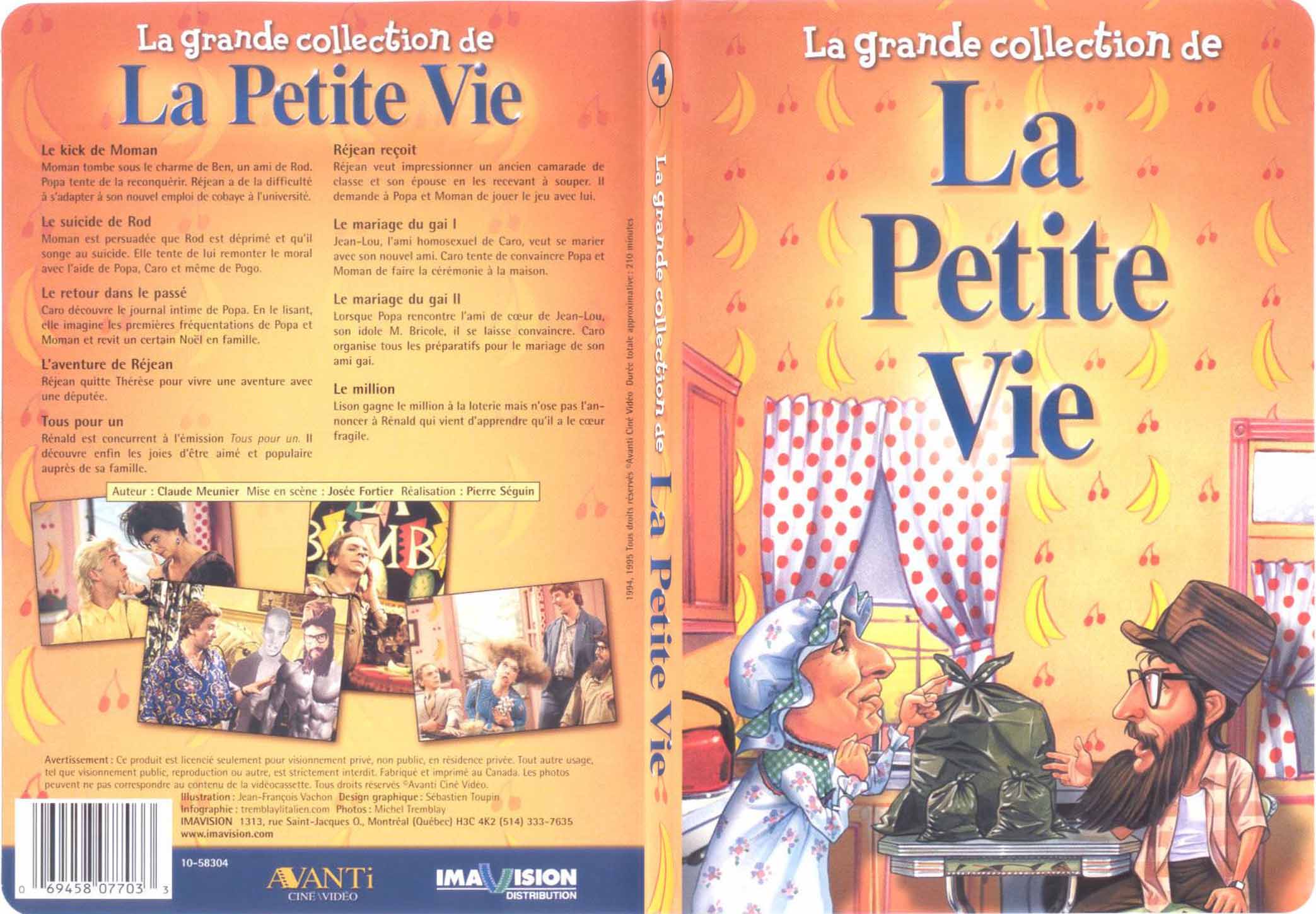Jaquette DVD La petite vie vol 4 - SLIM