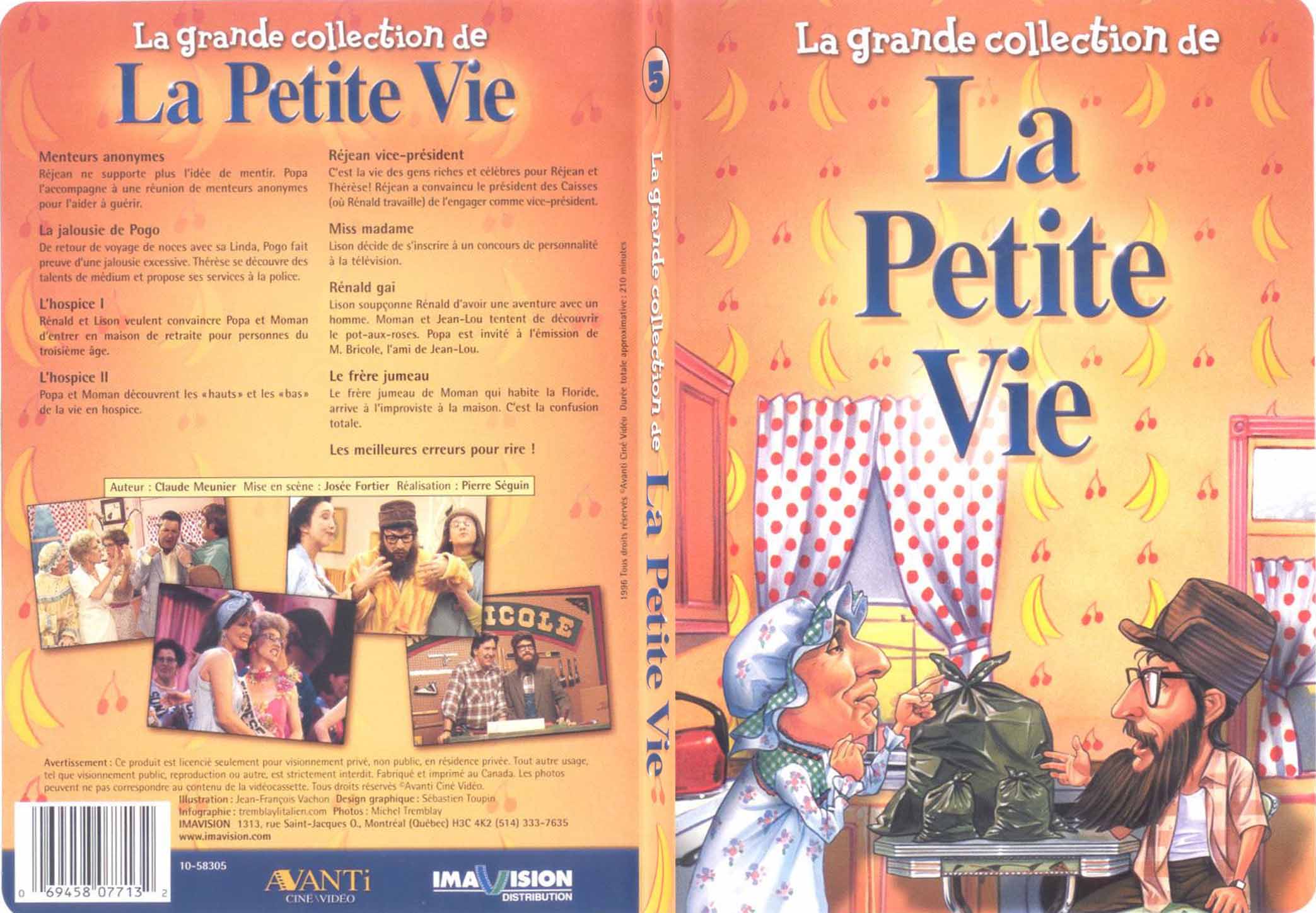 Jaquette DVD La petite vie vol 5 - SLIM