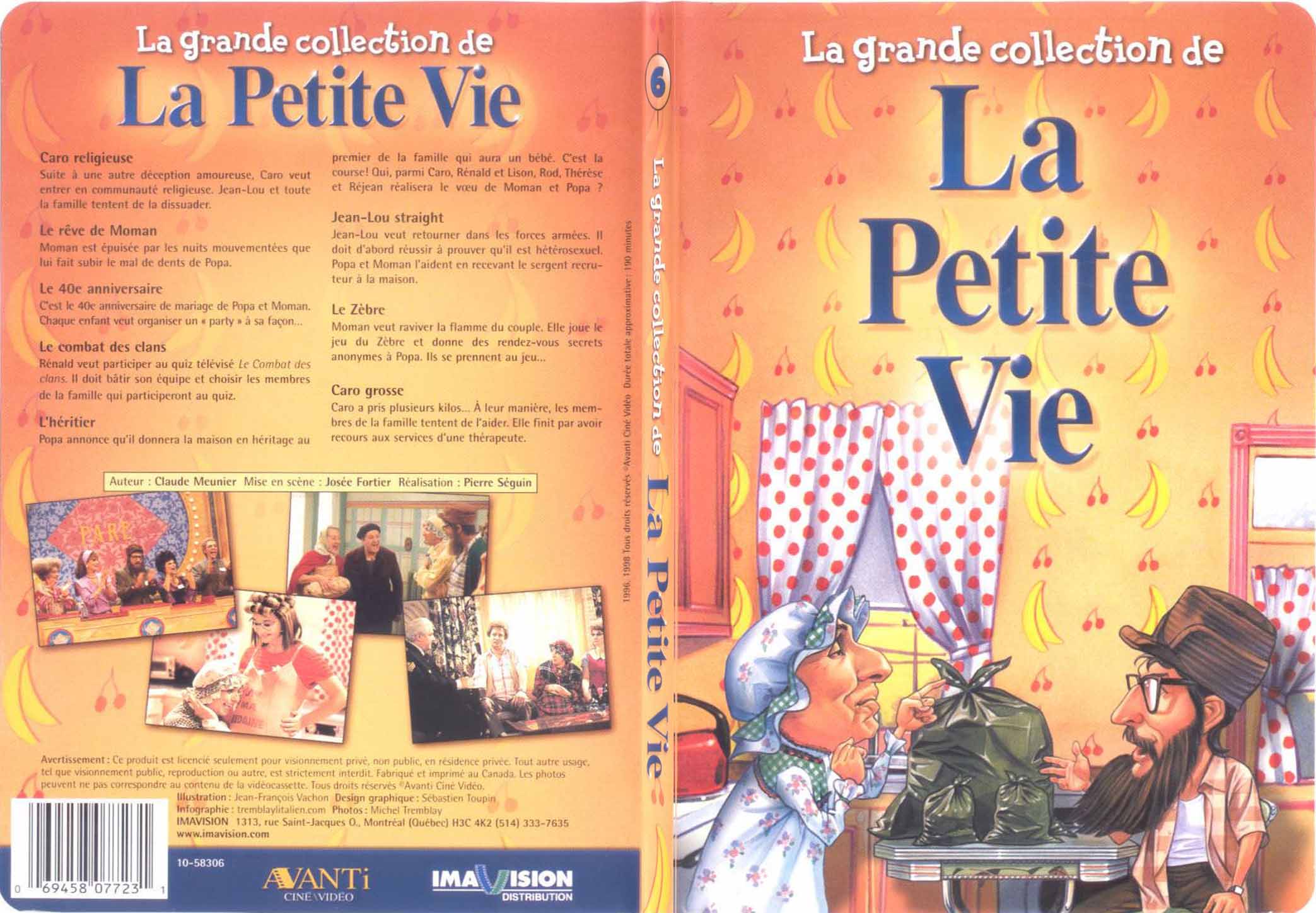 Jaquette DVD La petite vie vol 6 - SLIM