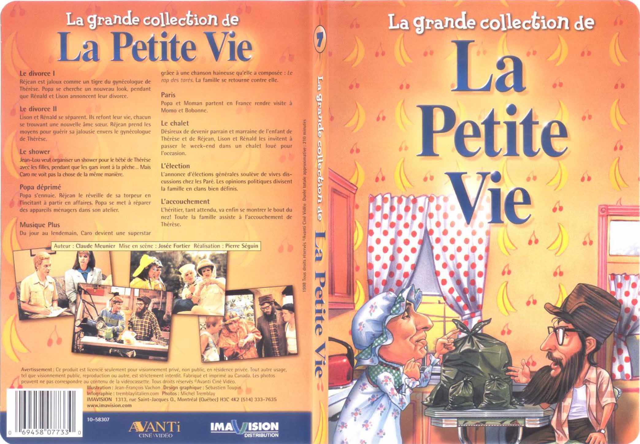 Jaquette DVD La petite vie vol 7 - SLIM