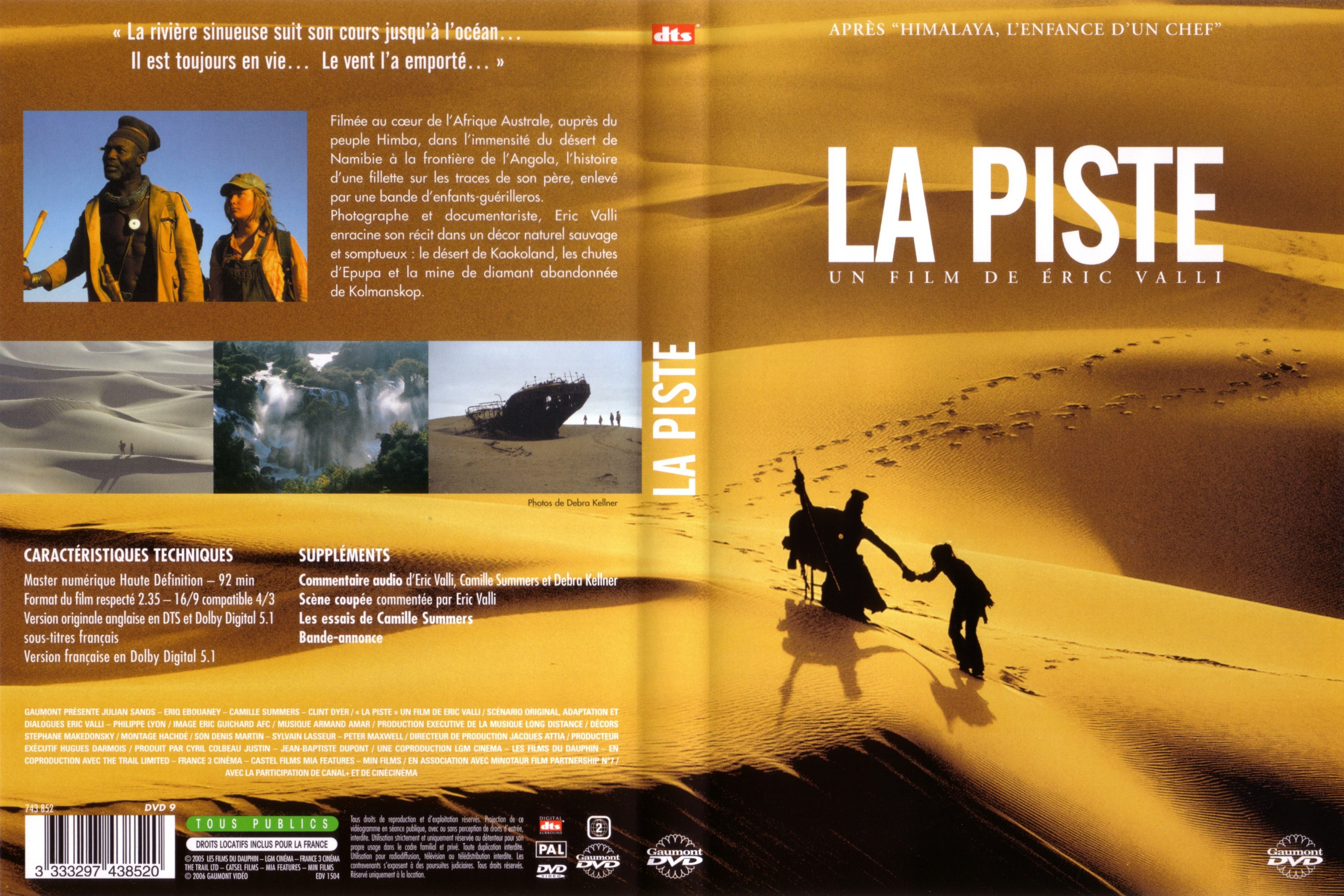 Jaquette DVD La piste