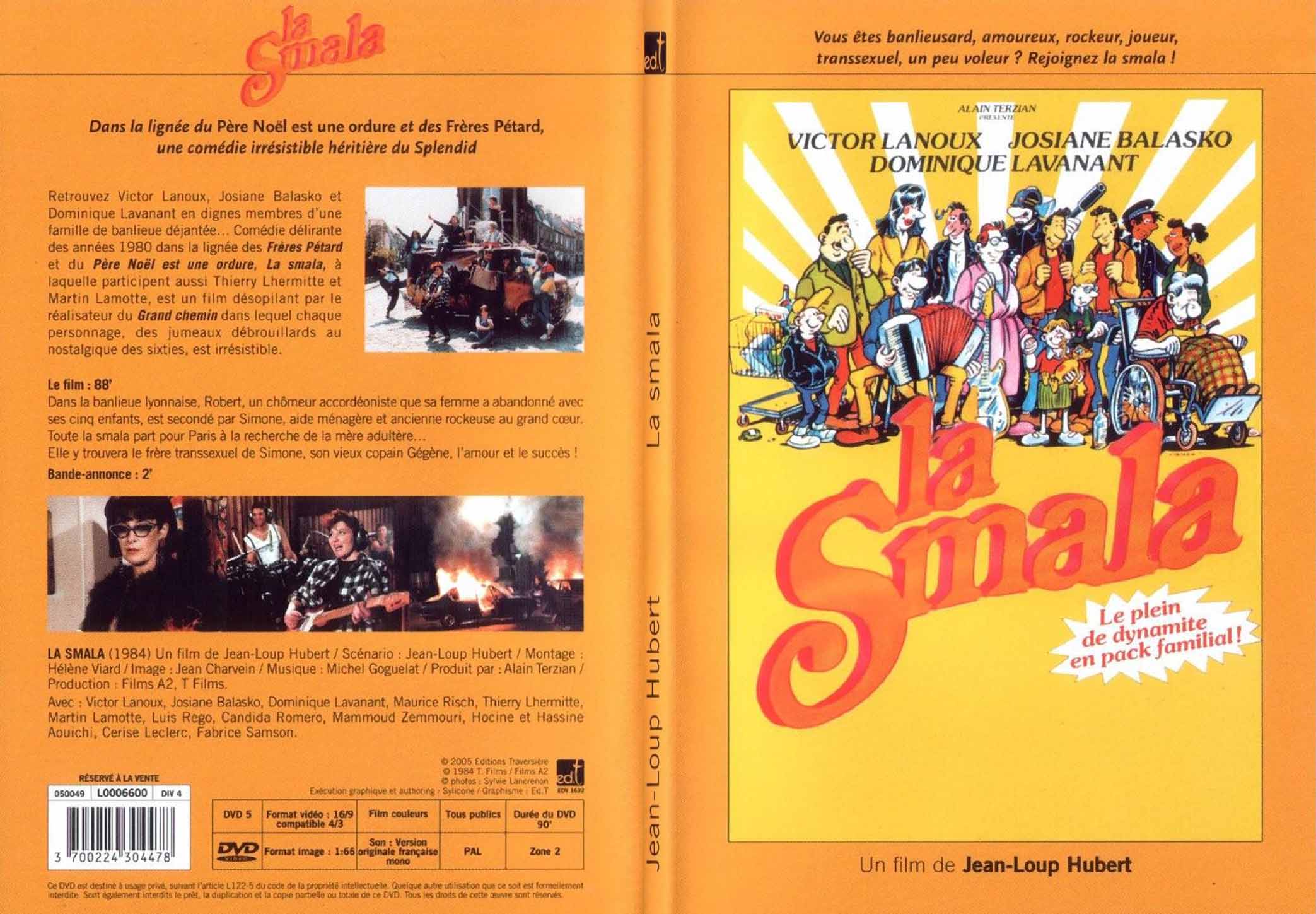 Jaquette DVD La smala - SLIM