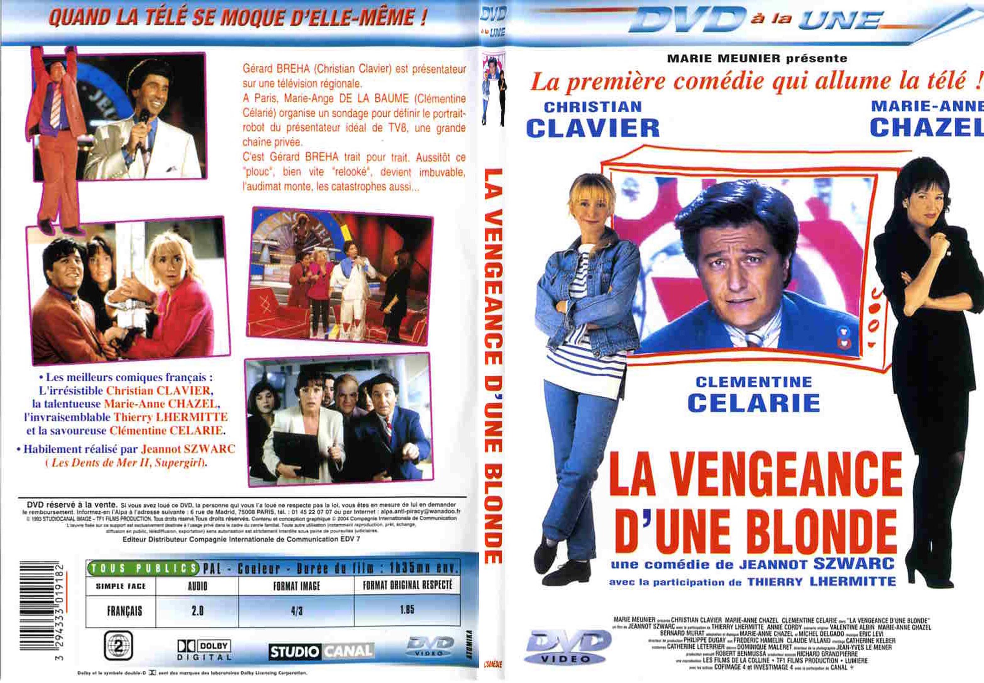 Jaquette DVD La vengeance d