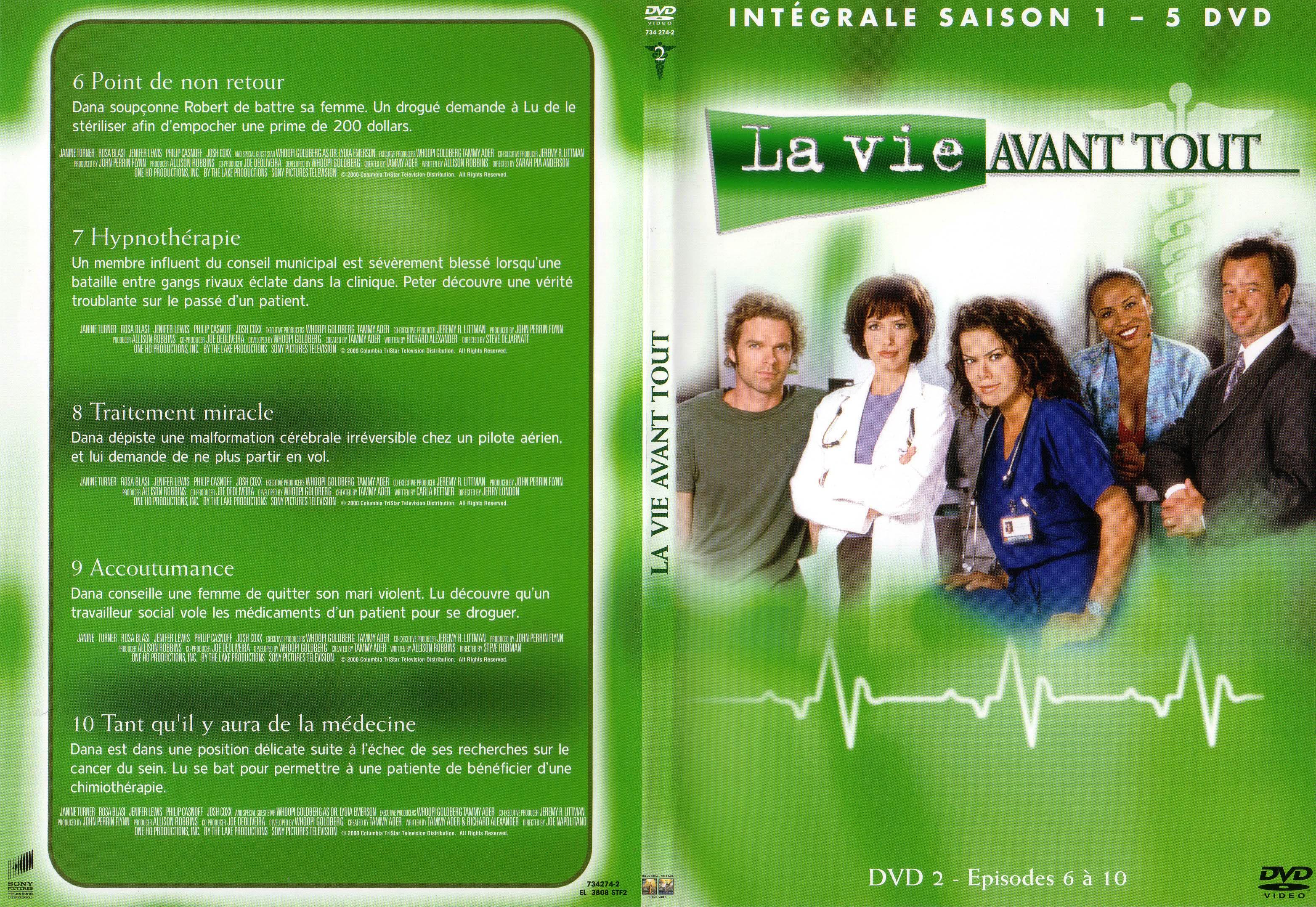 Jaquette DVD La vie avant tout Saison 1 vol 2