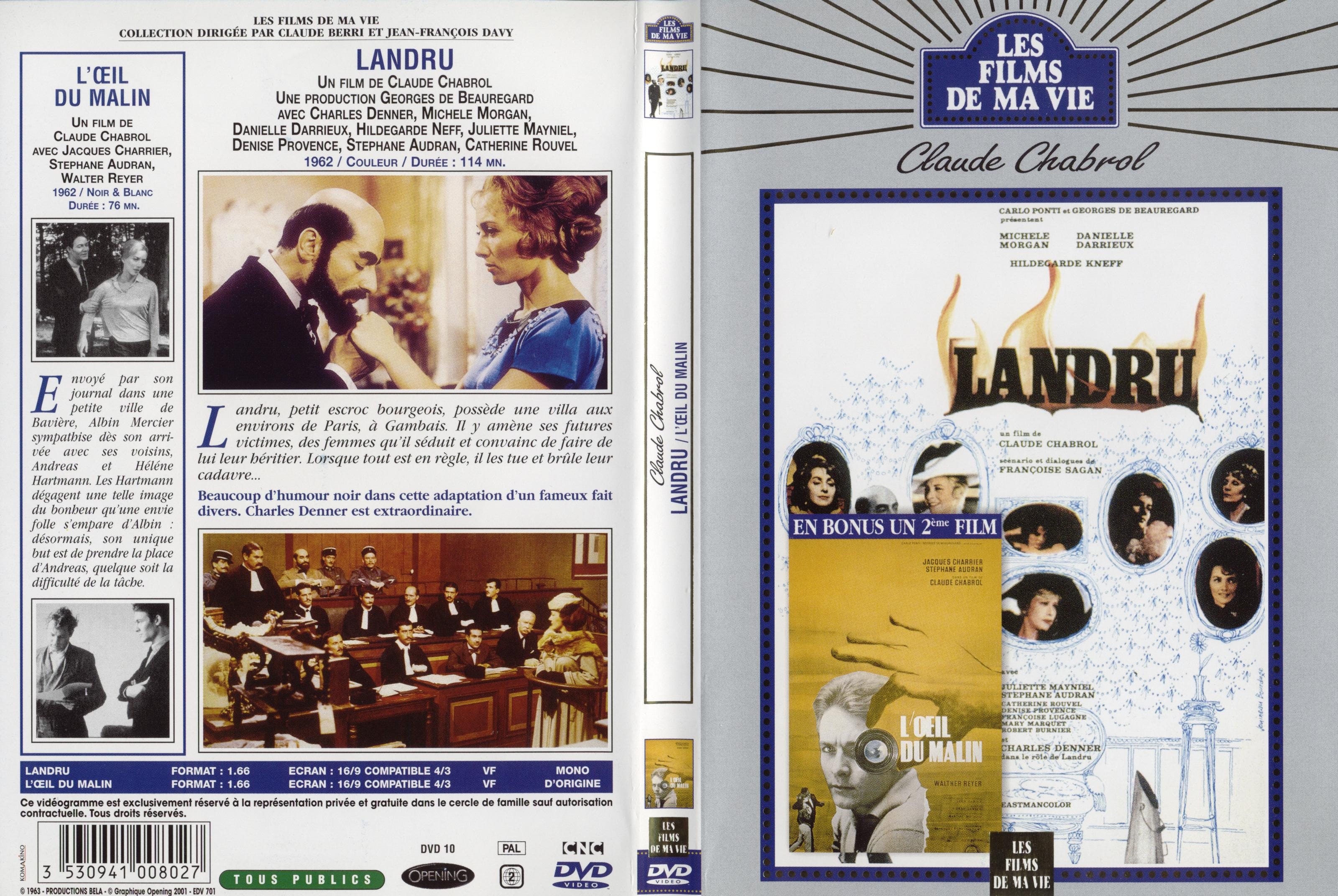 Jaquette DVD Landru