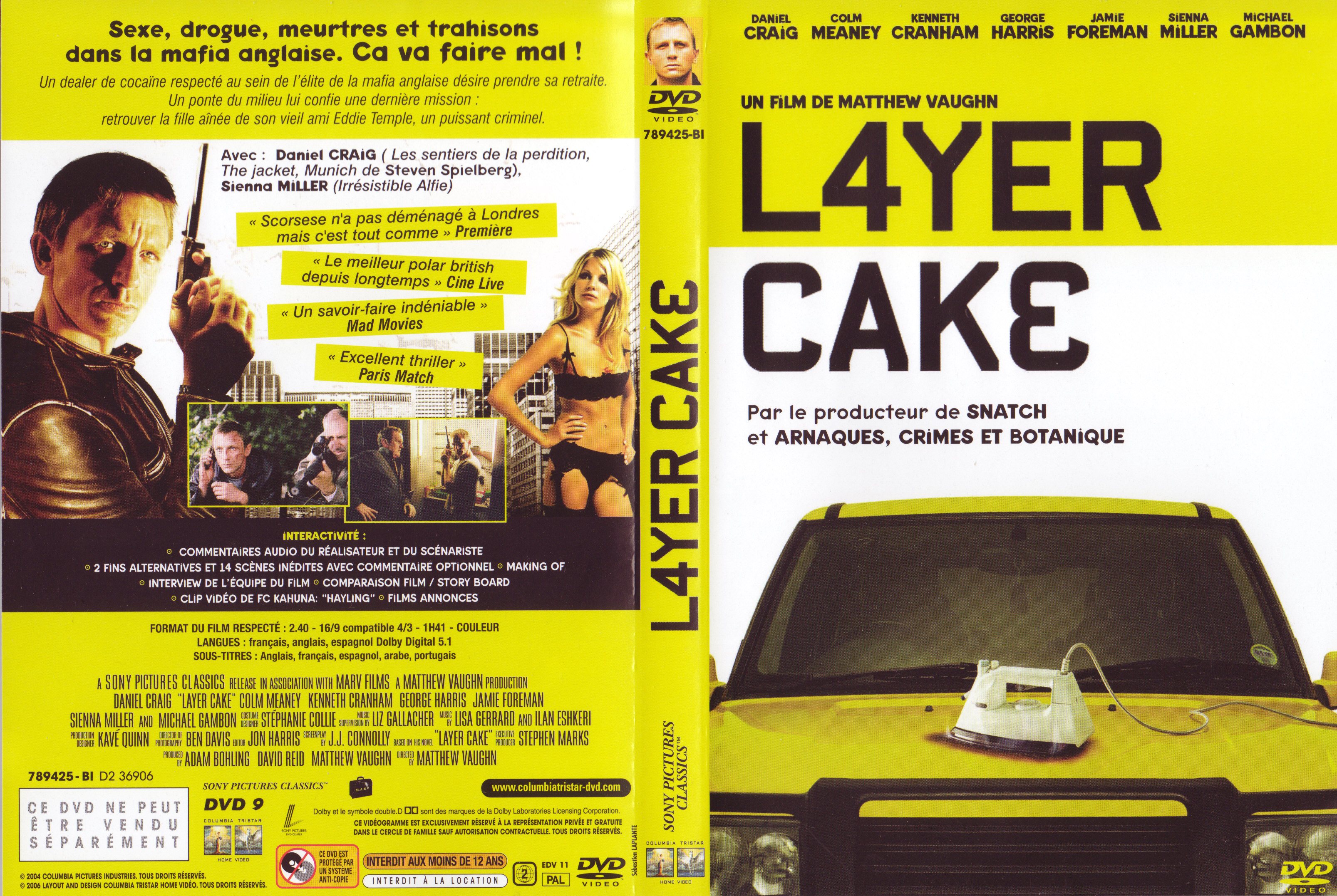 Jaquette DVD Layer cake
