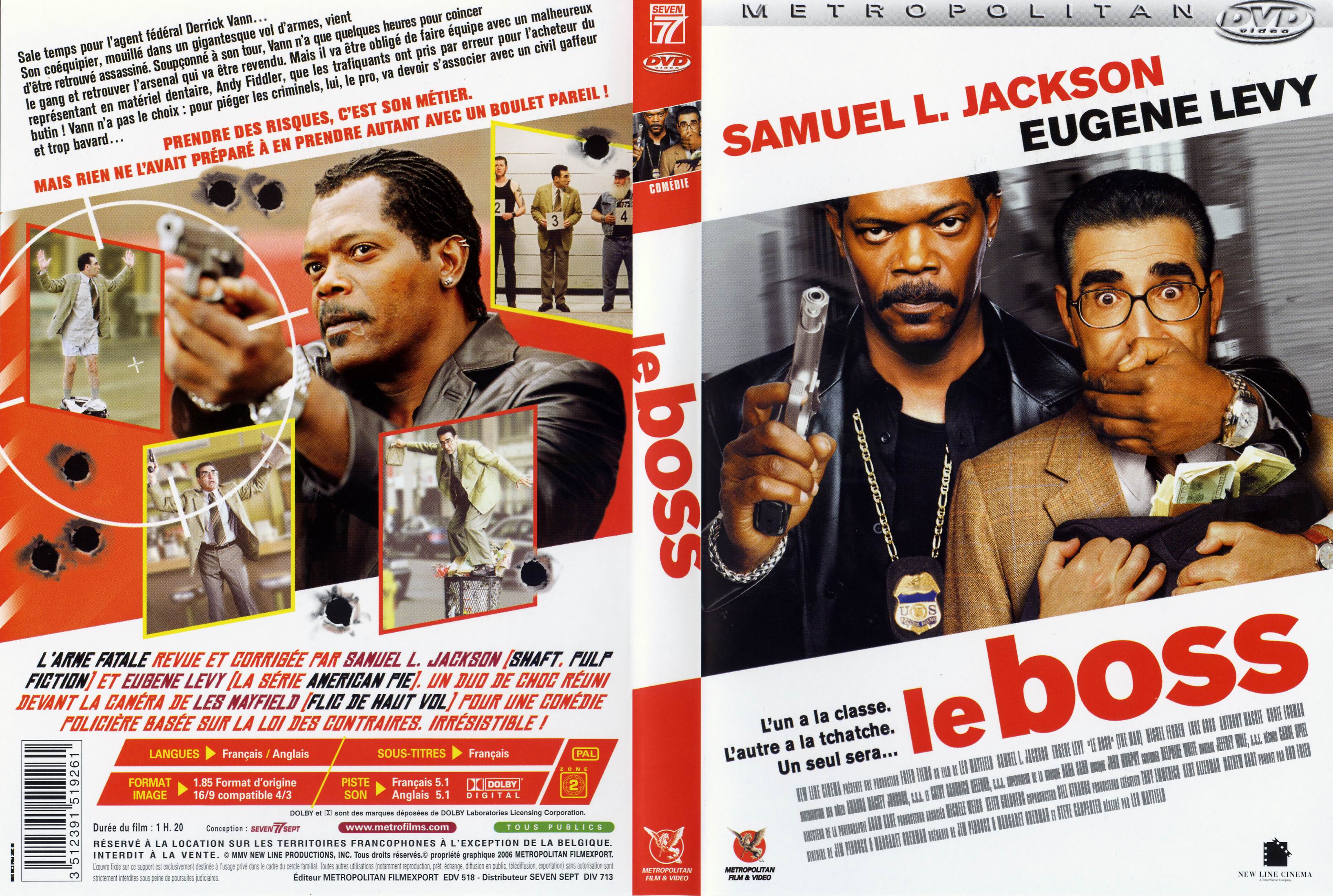 Jaquette DVD Le boss