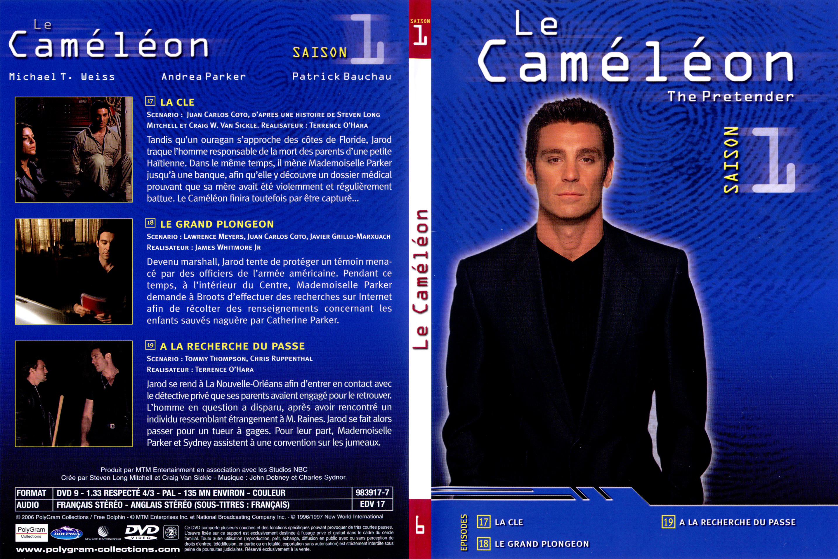 Jaquette DVD Le camlon saison 1 pisodes 17-19 - SLIM