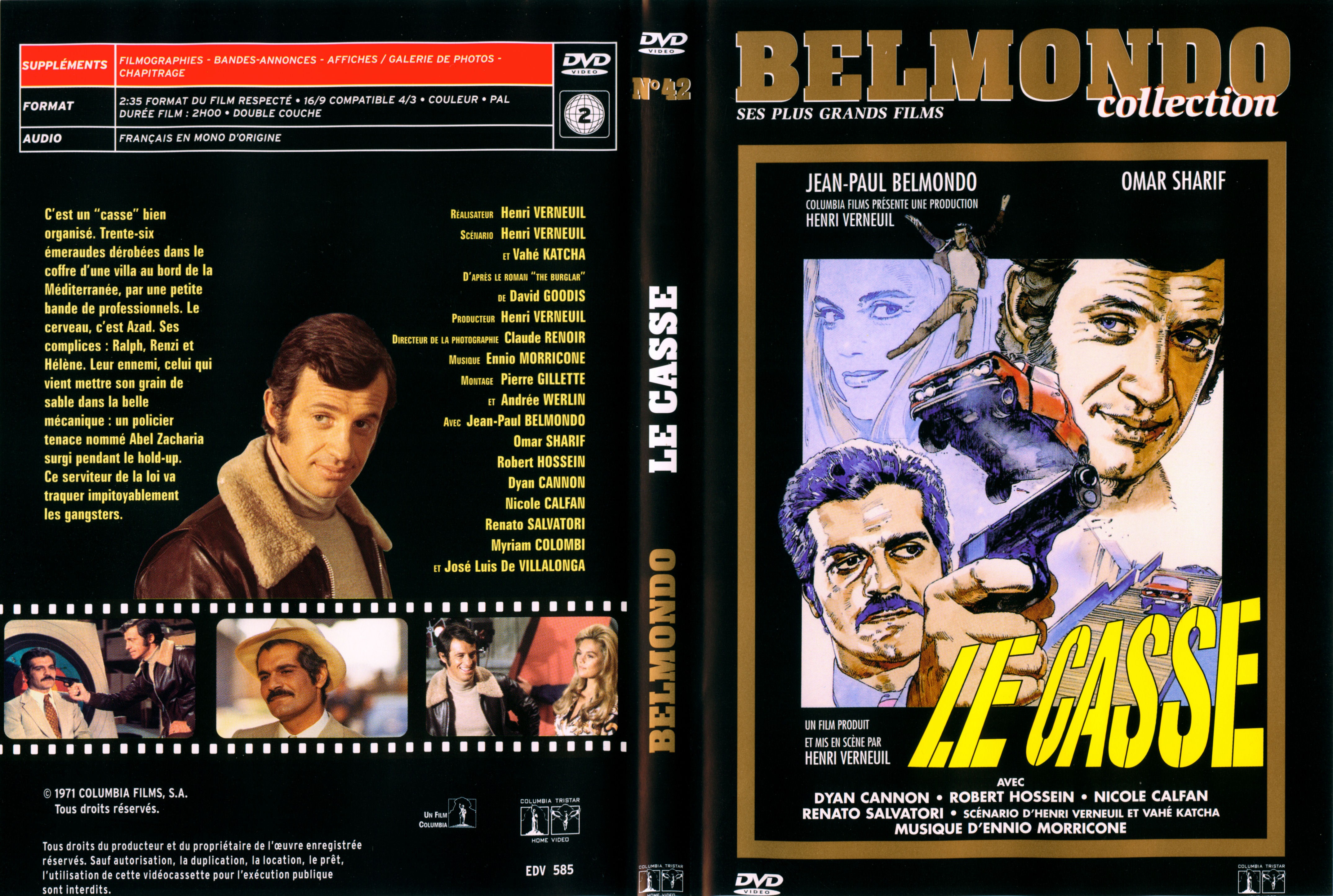 Jaquette DVD Le casse