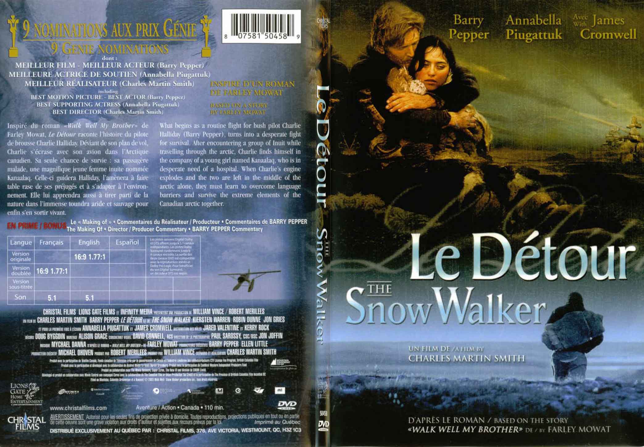 Jaquette DVD Le dtour - SLIM