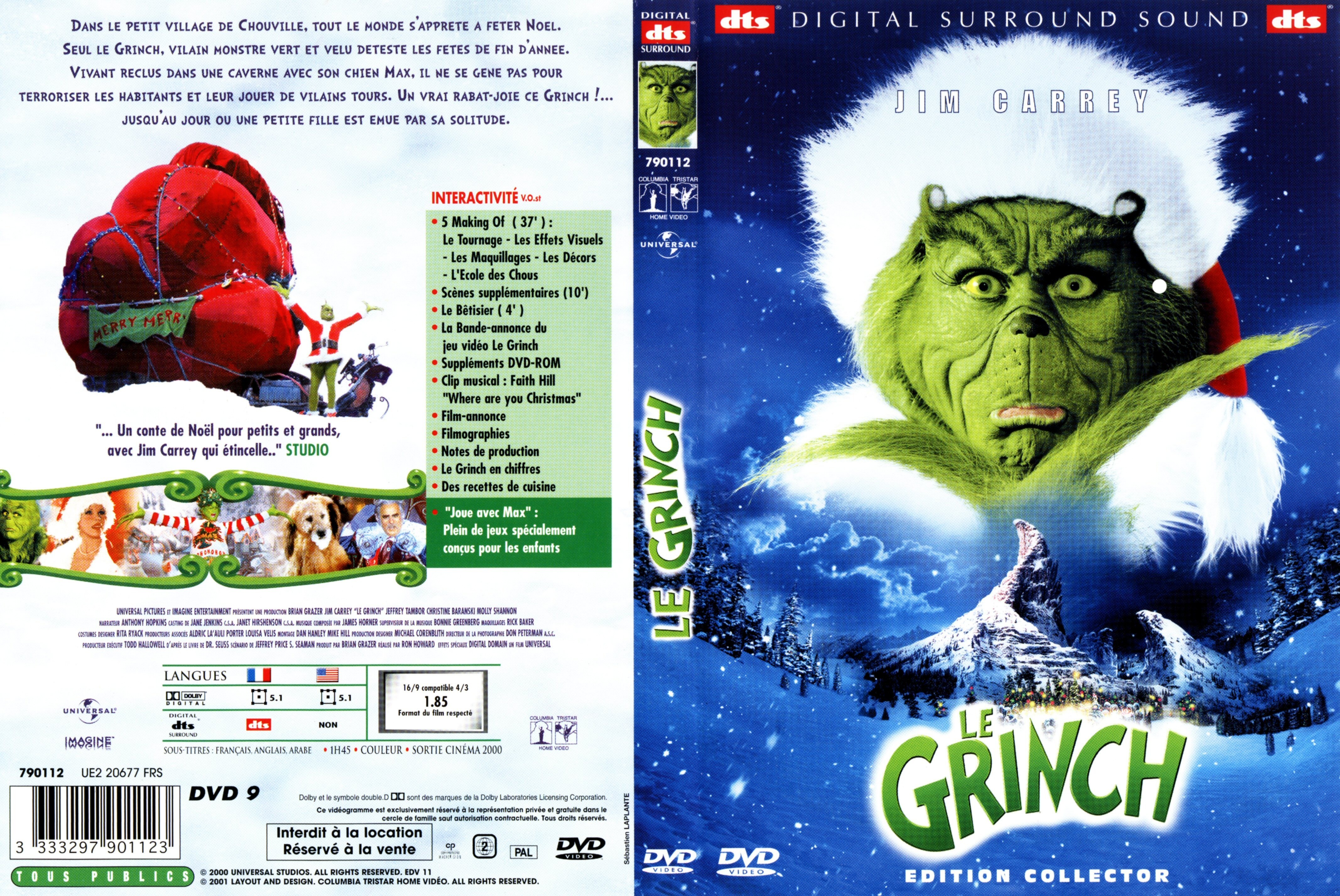 Jaquette DVD Le grinch