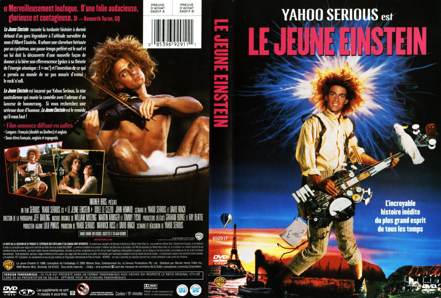 Jaquette DVD Le jeune Einstein