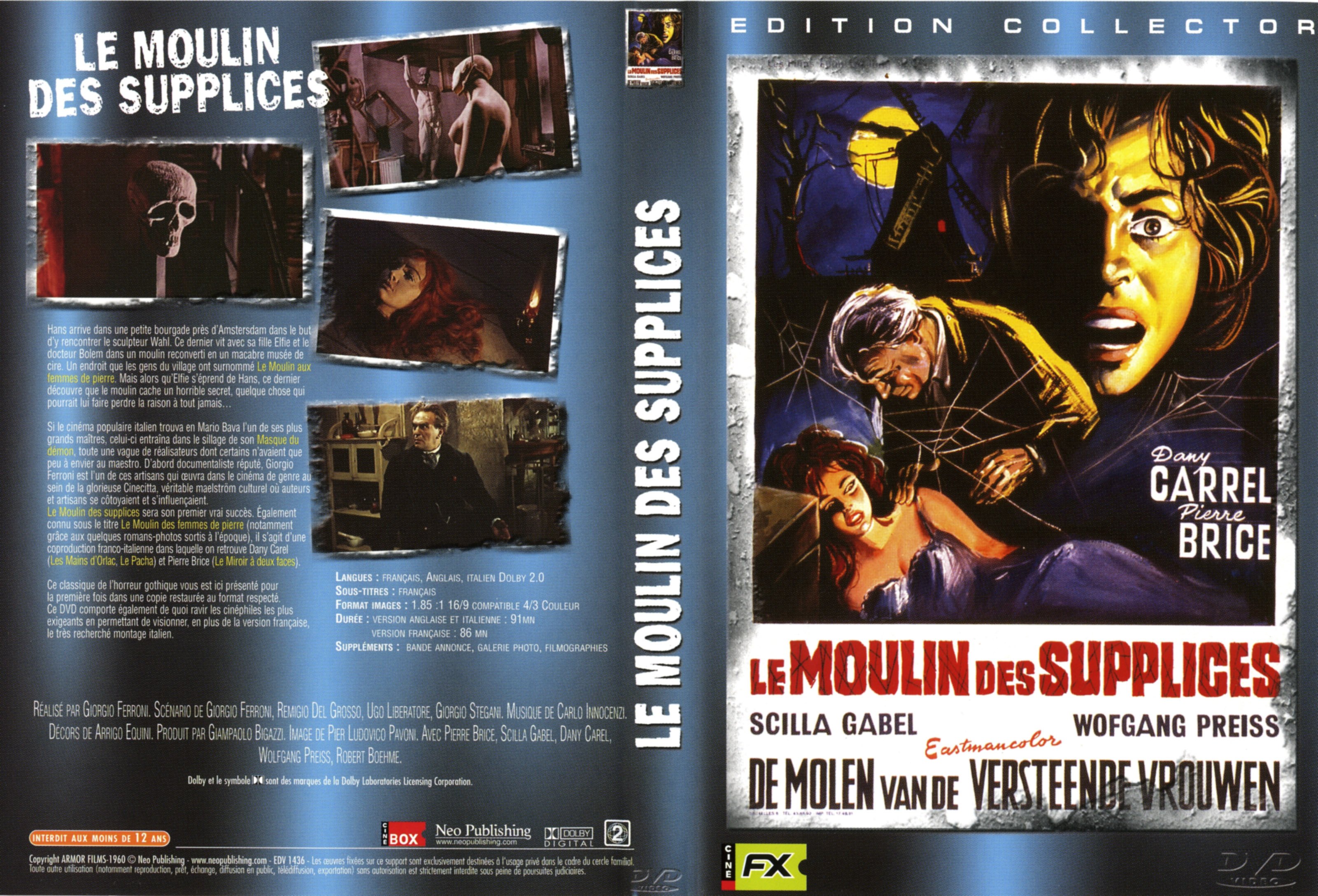 Jaquette DVD Le moulin des suplices