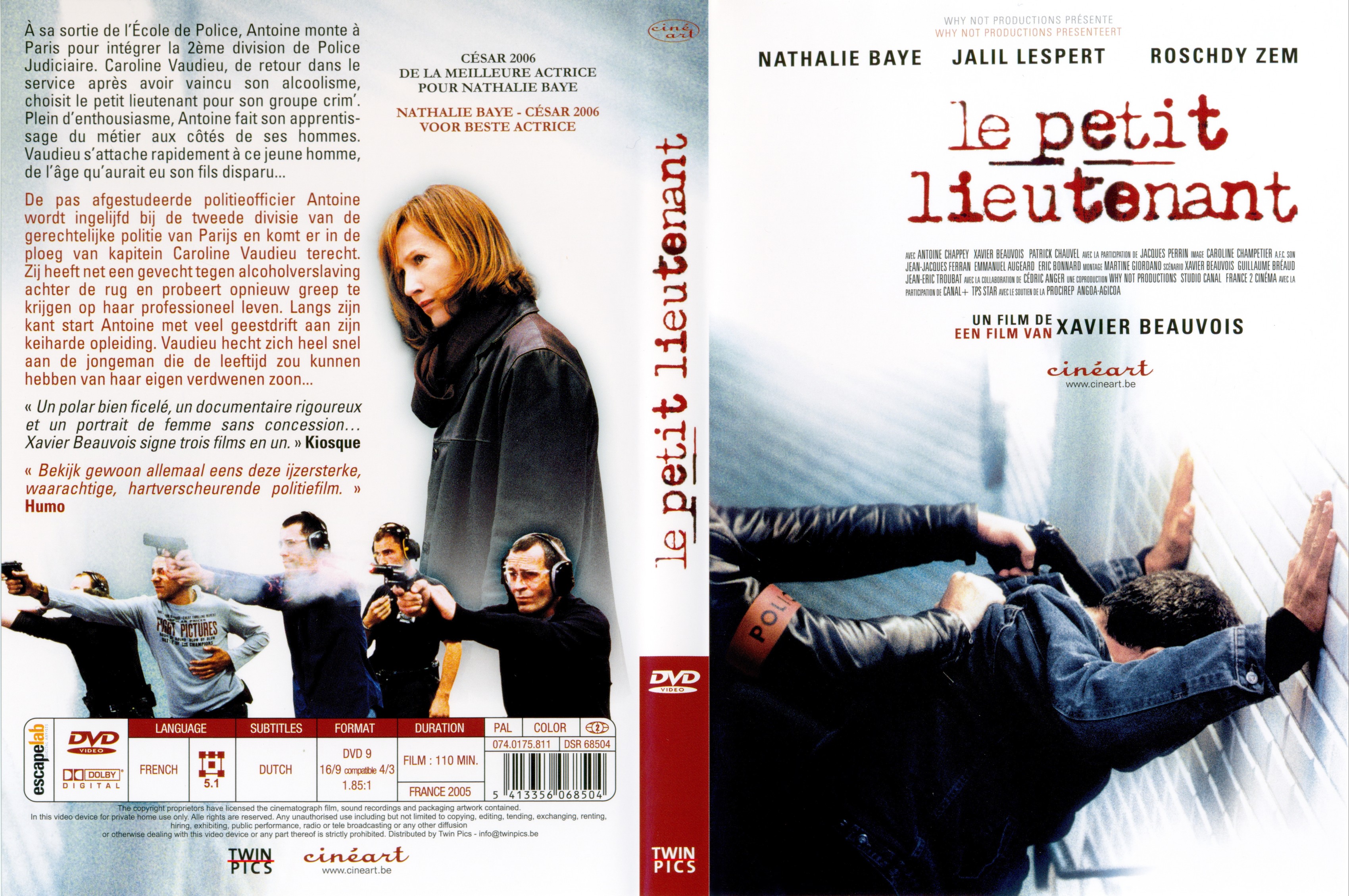 Jaquette DVD Le petit lieutenant v2