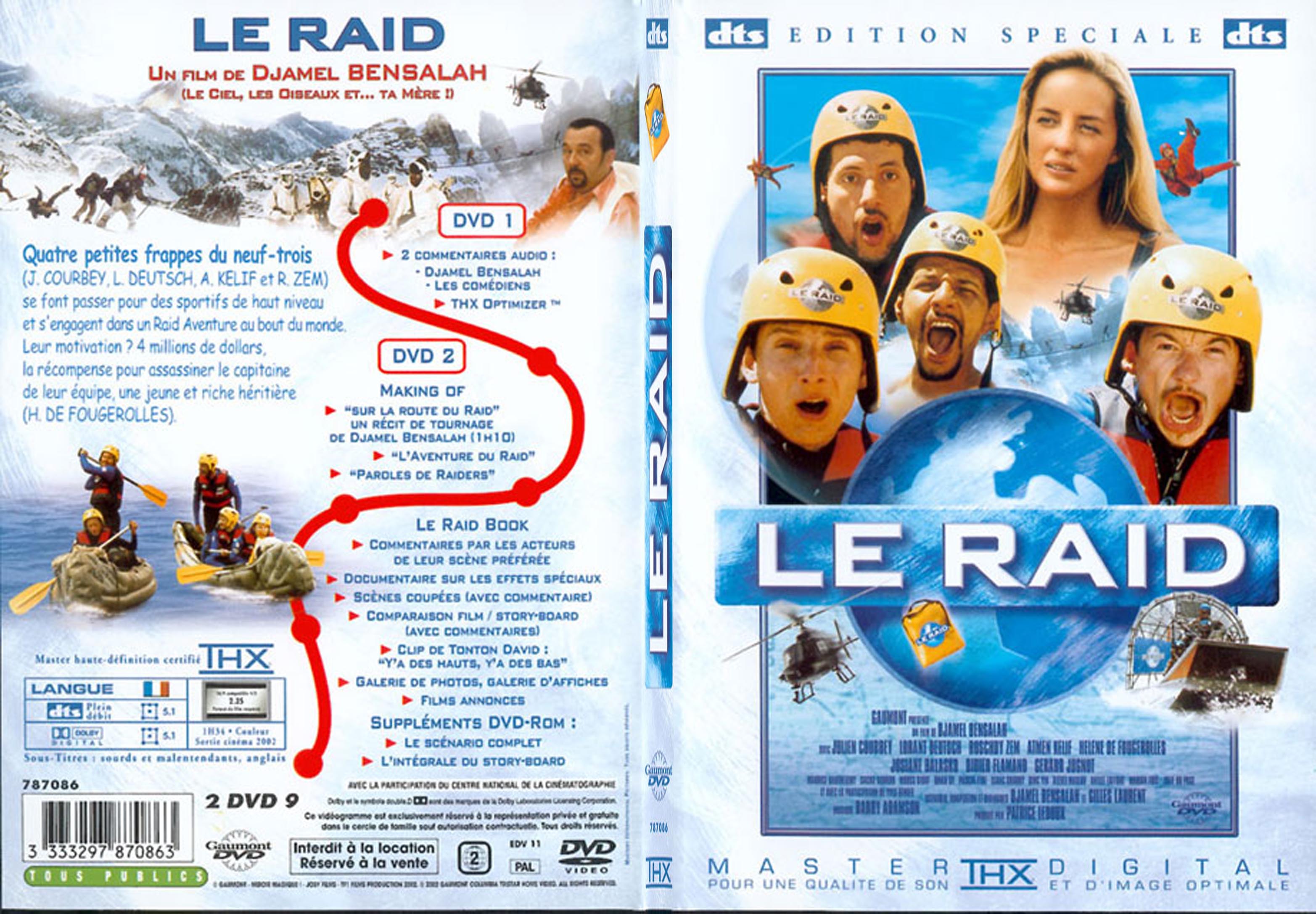 Jaquette DVD Le raid - SLIM