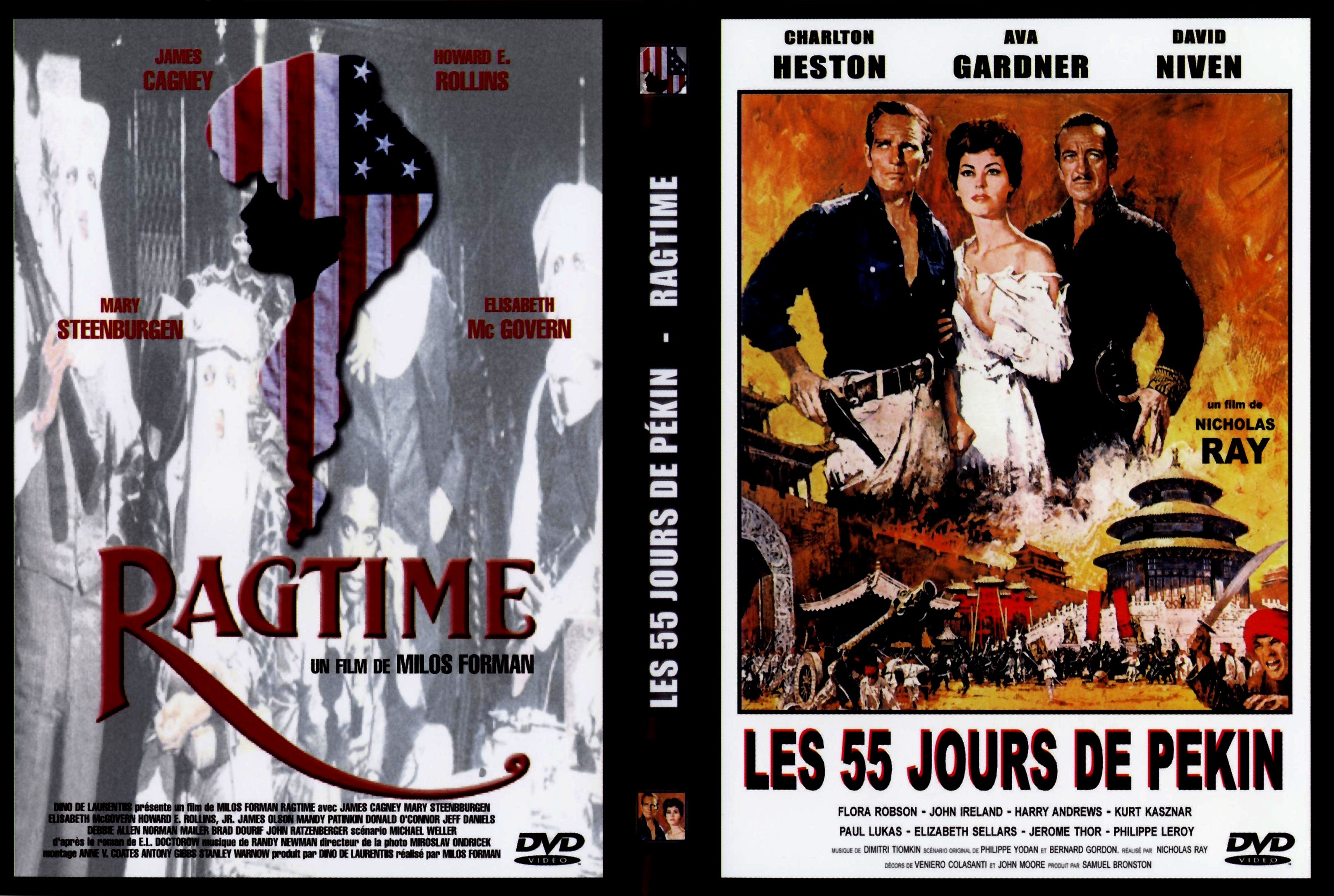 Jaquette DVD Les 55 jours de Pekin - Ragtime