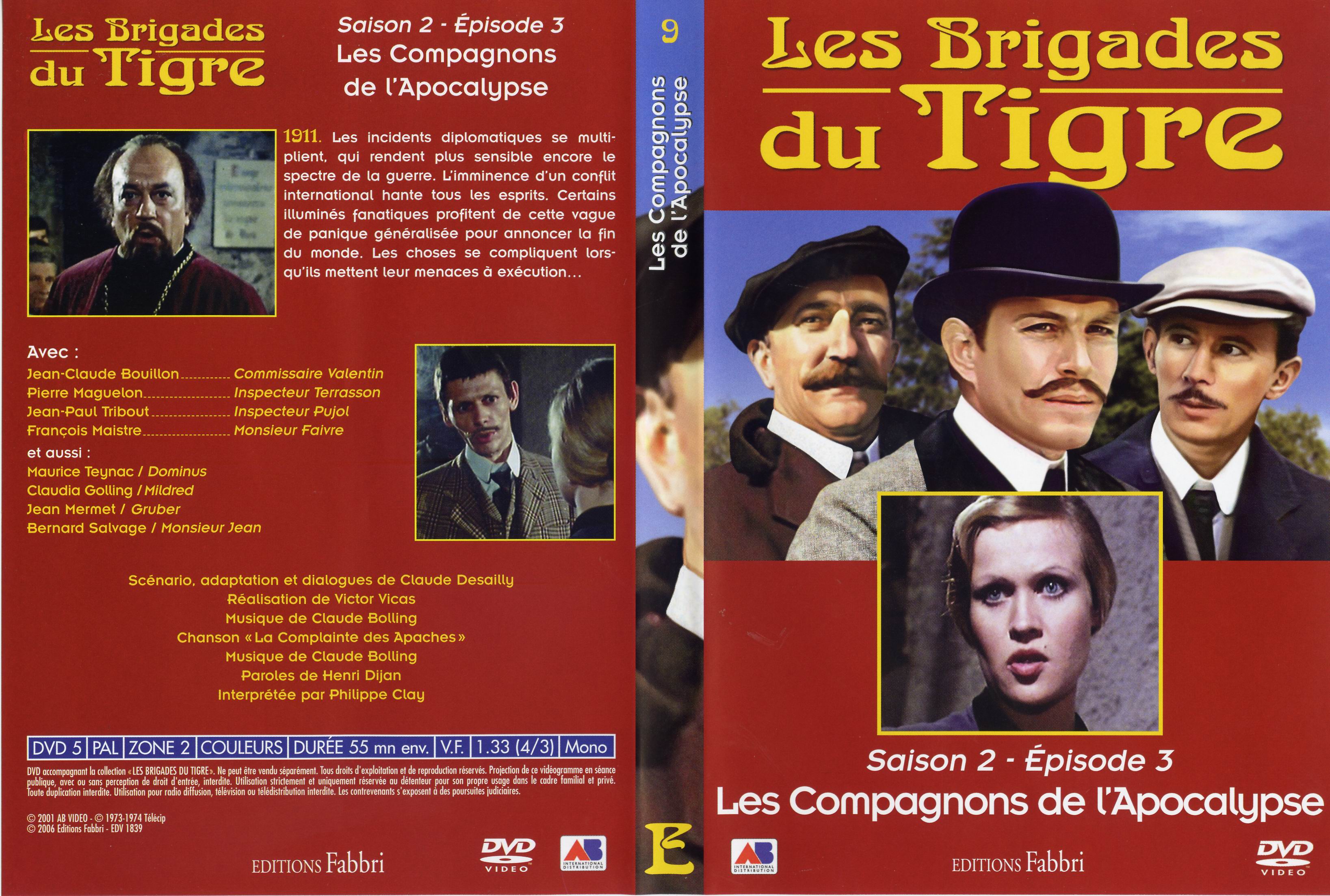 Jaquette DVD Les brigades du tigre saison 2 pisode 3