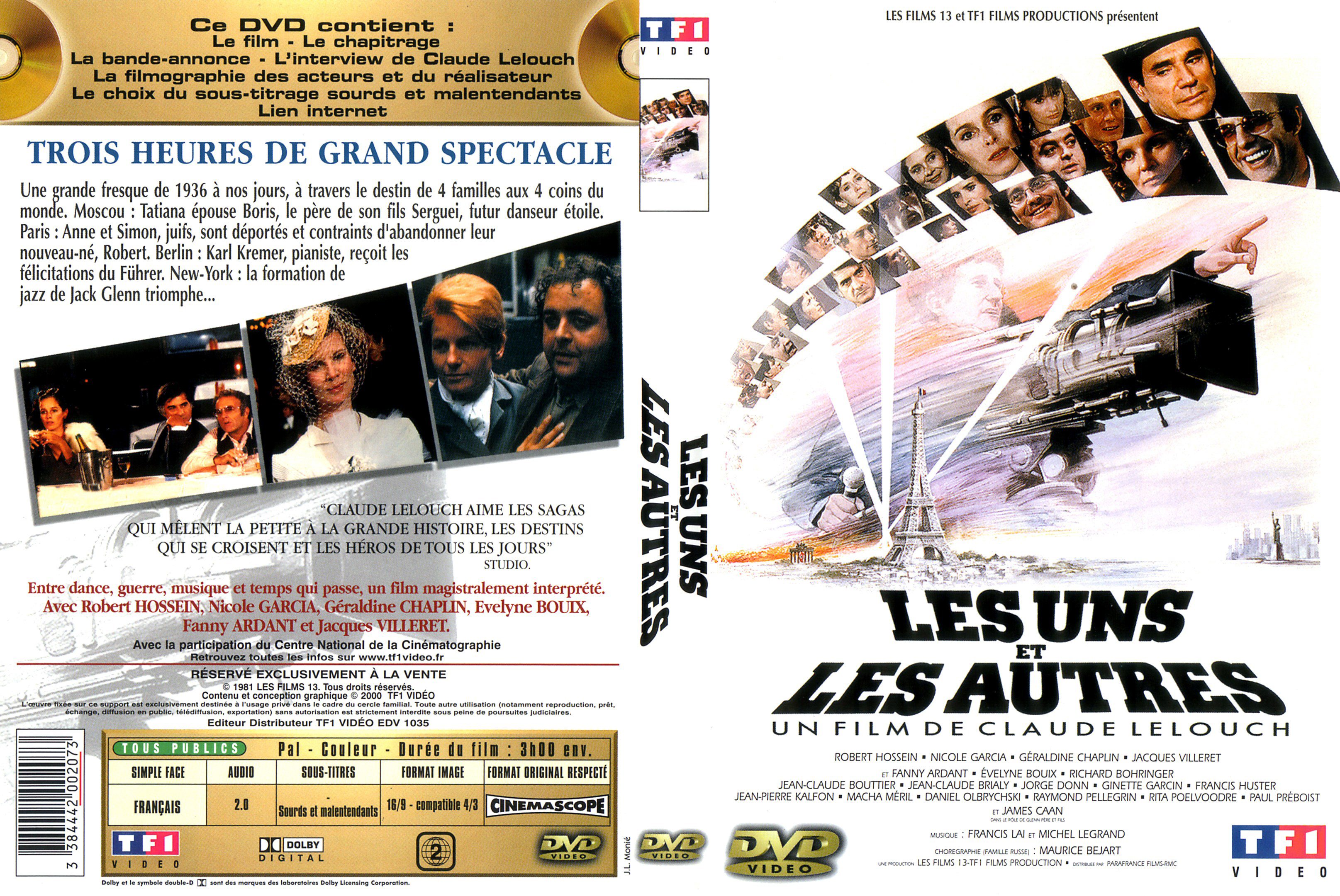 Jaquette DVD Les uns et les autres