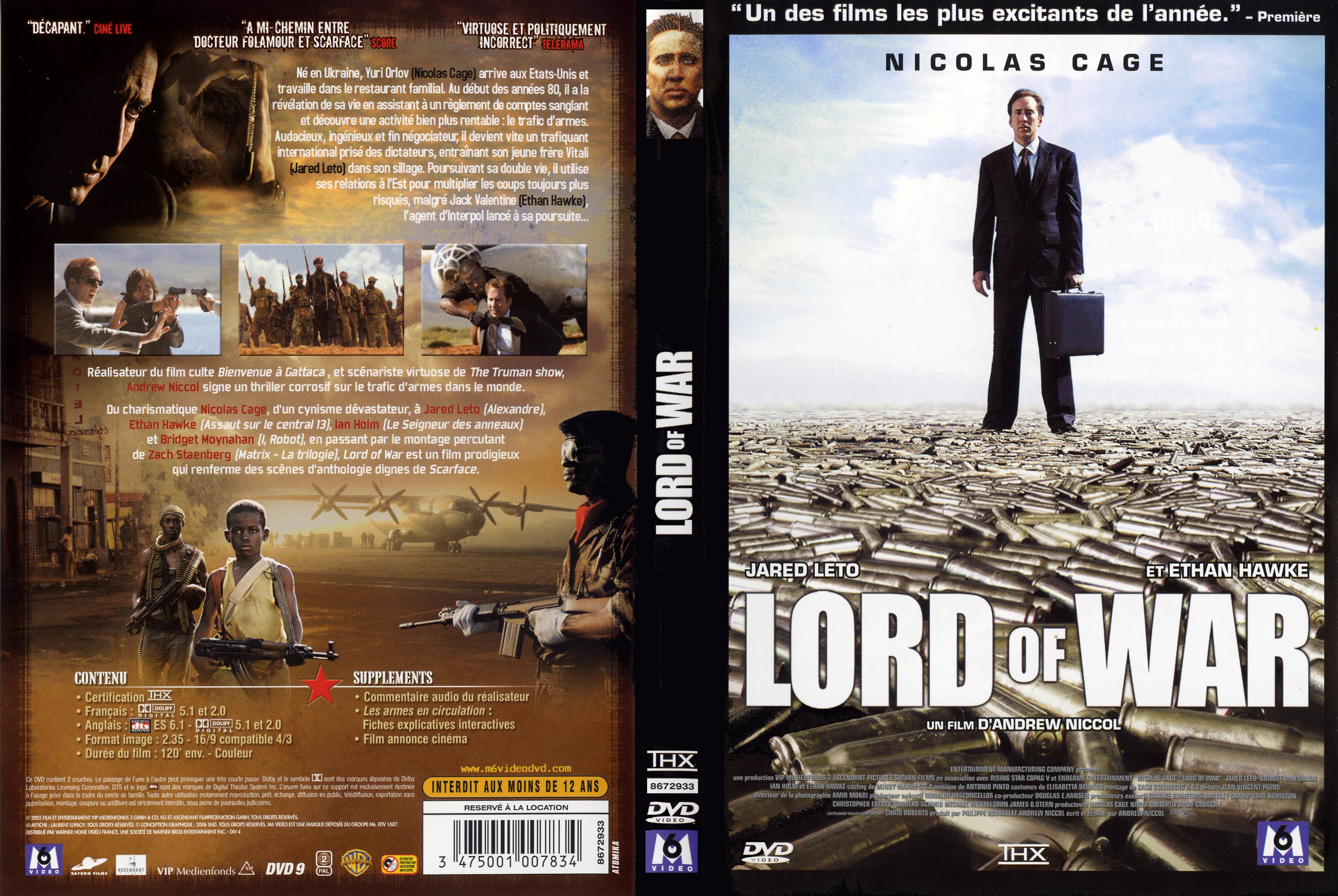 Jaquette DVD Lord of war