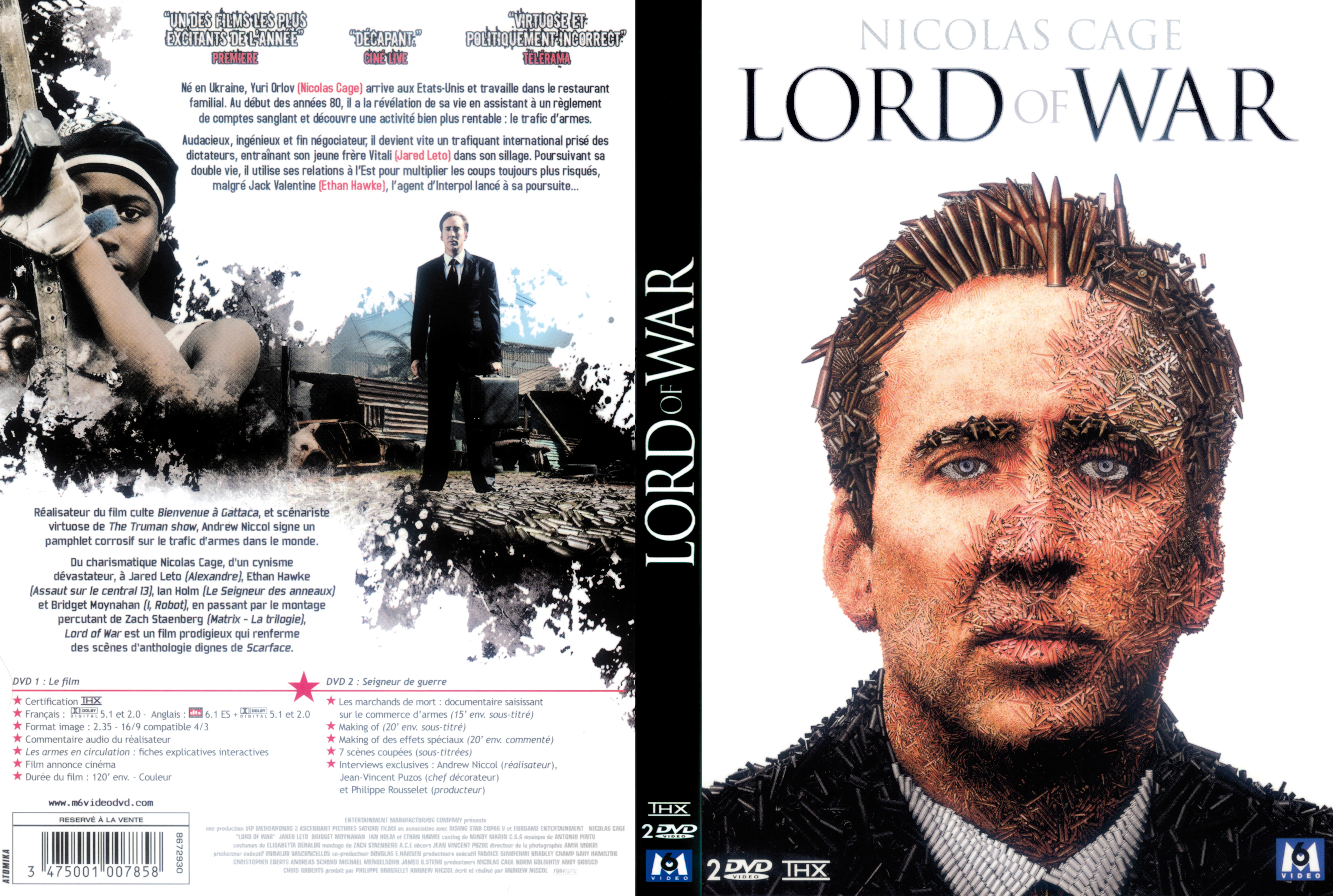 Jaquette DVD Lord of war v2