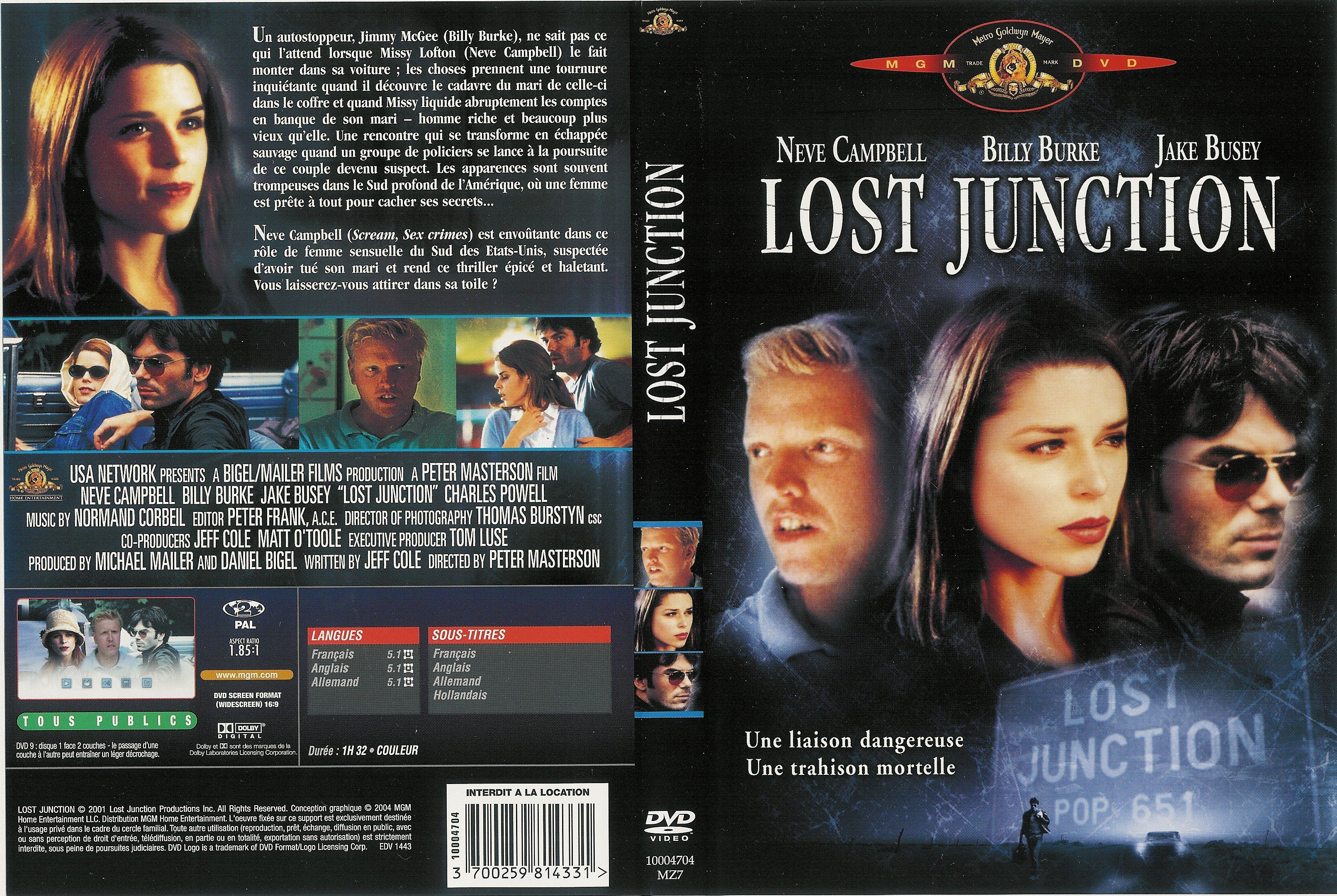 Jaquette DVD Lost junction