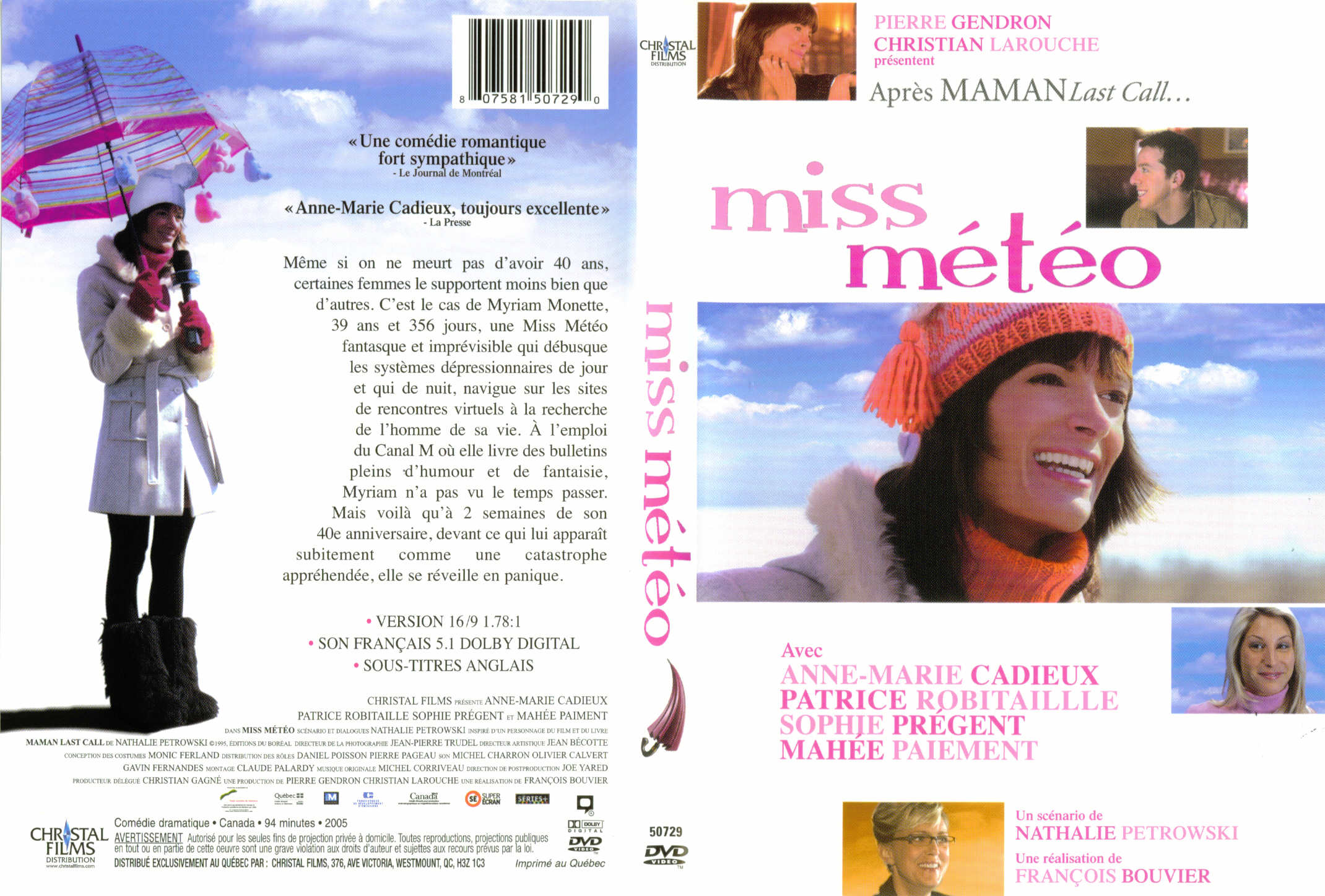 Jaquette DVD Miss Mto