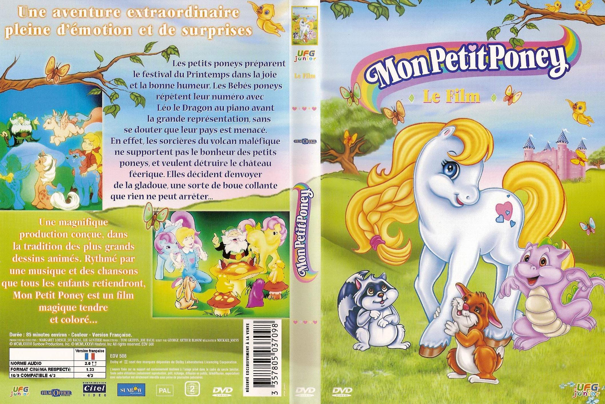 Jaquette DVD Mon petit poney le film