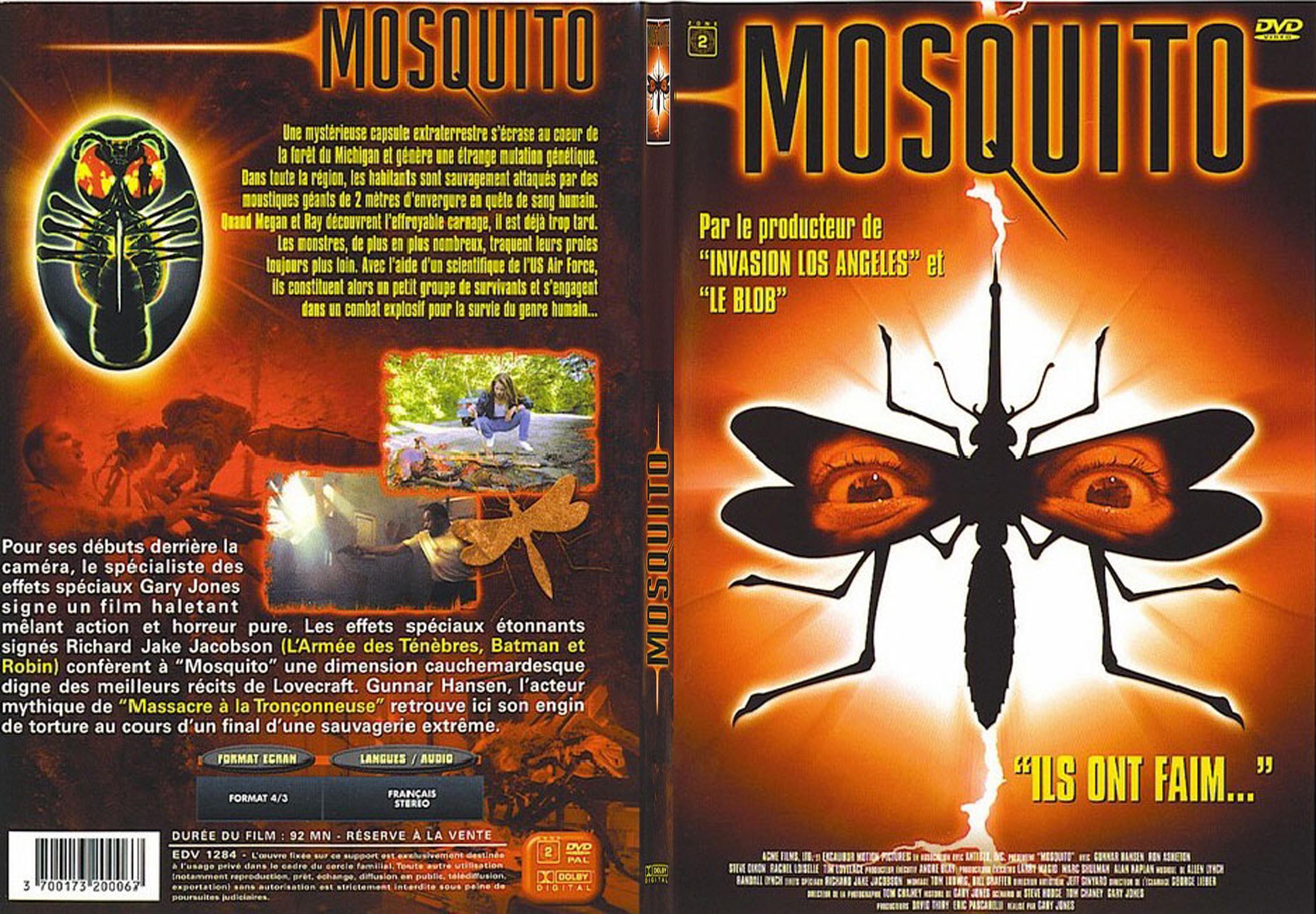 Jaquette DVD Mosquito - SLIM