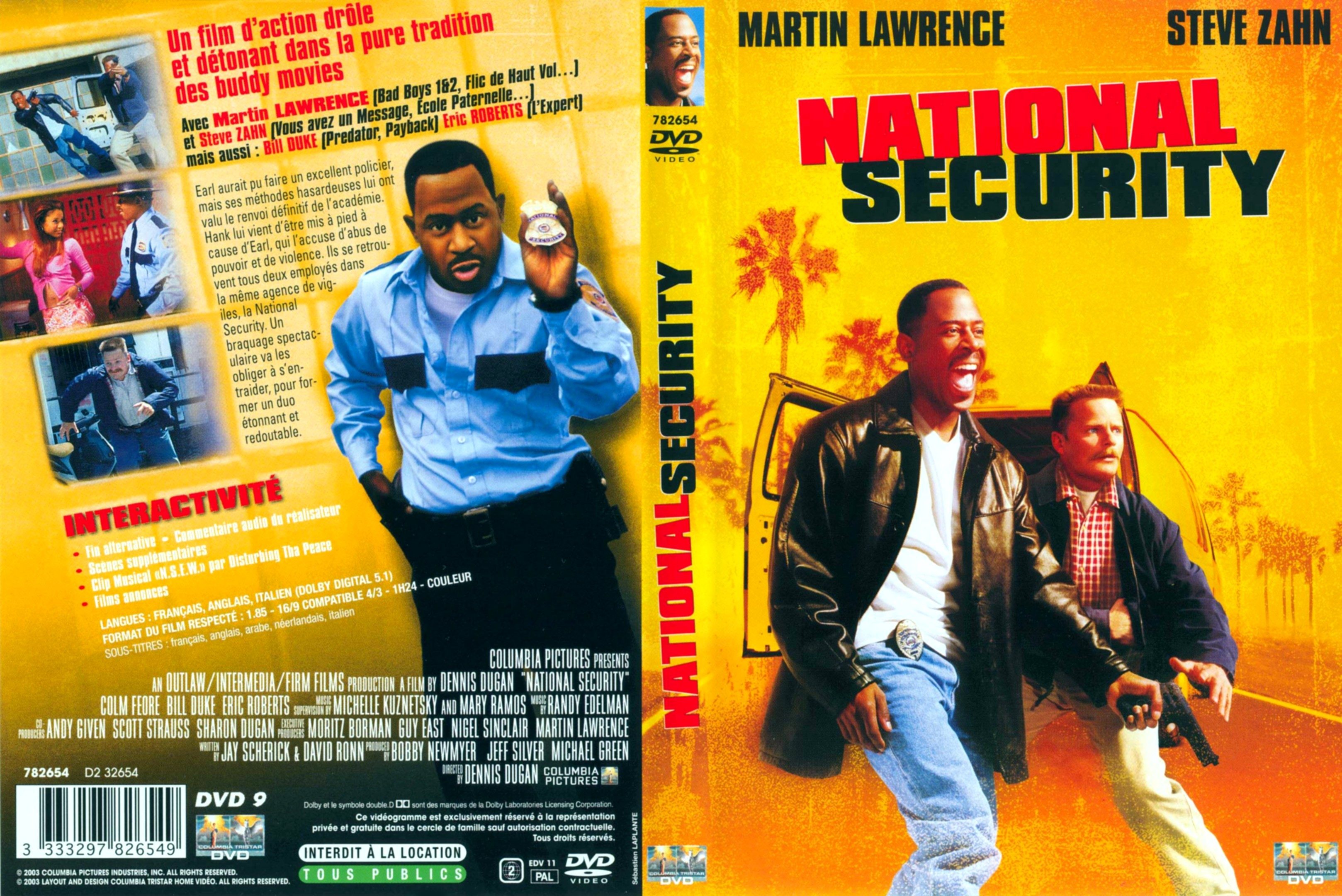 Jaquette DVD National Security