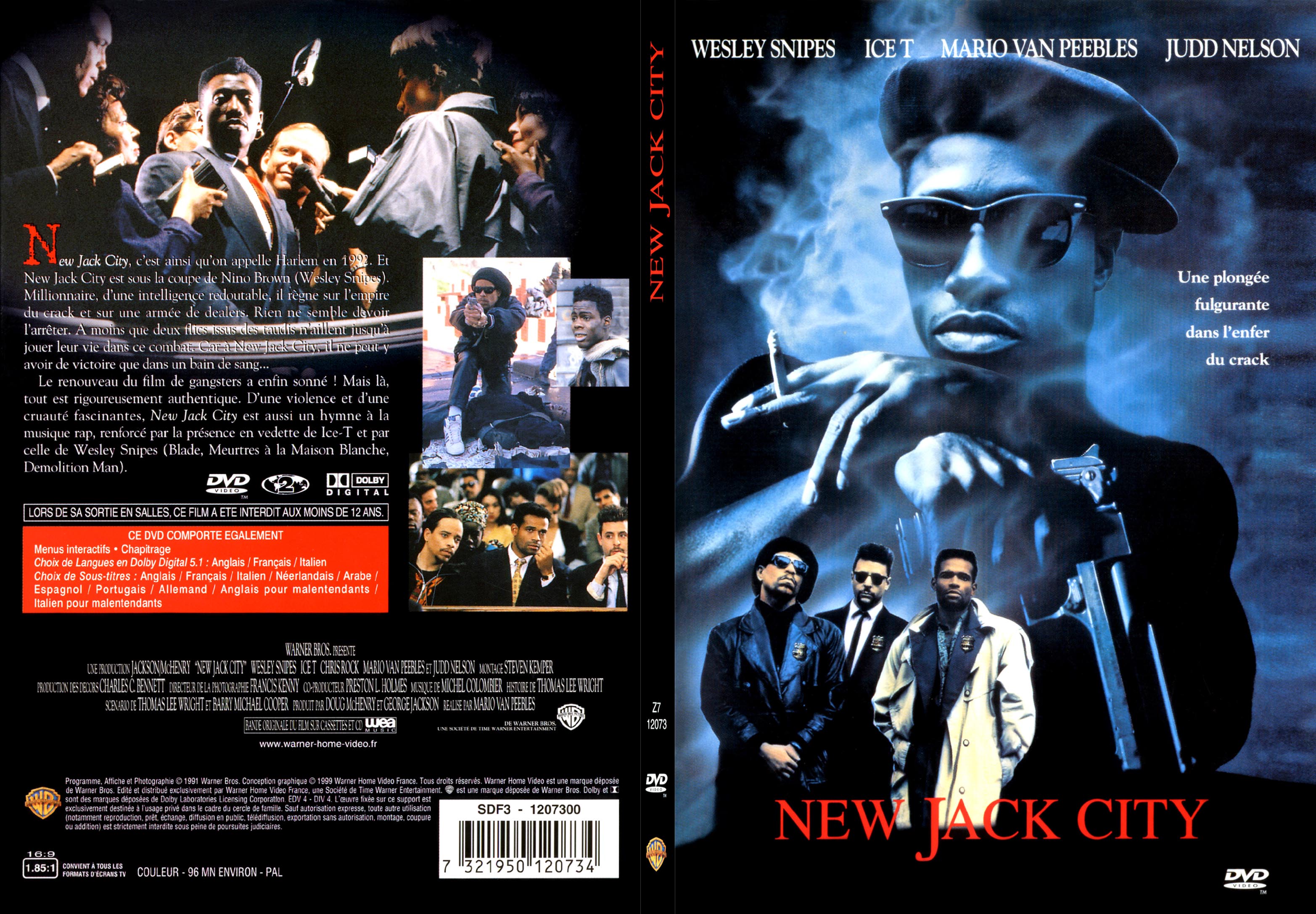 Jaquette DVD New Jack City - SLIM