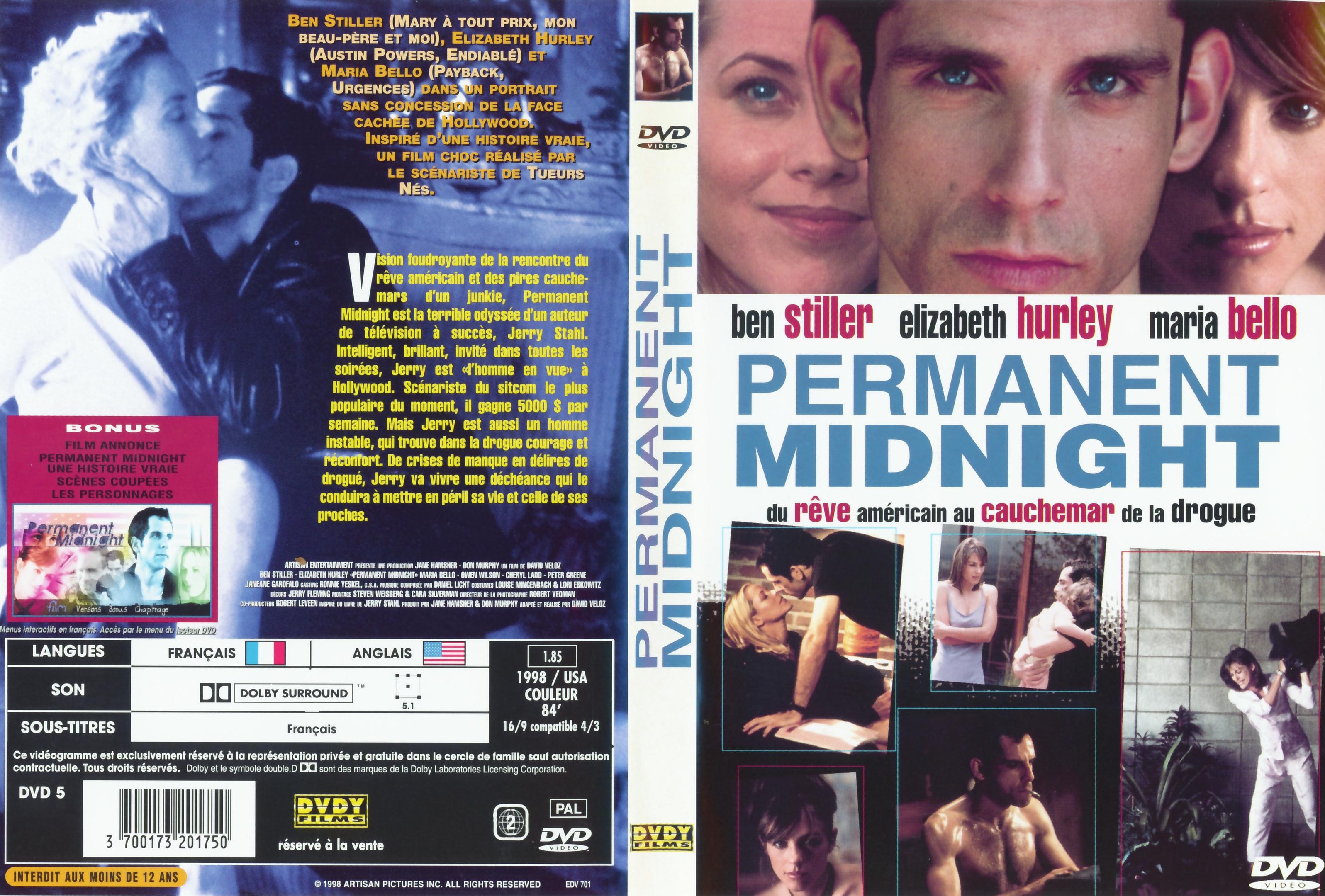 Jaquette DVD Permanent Midnight