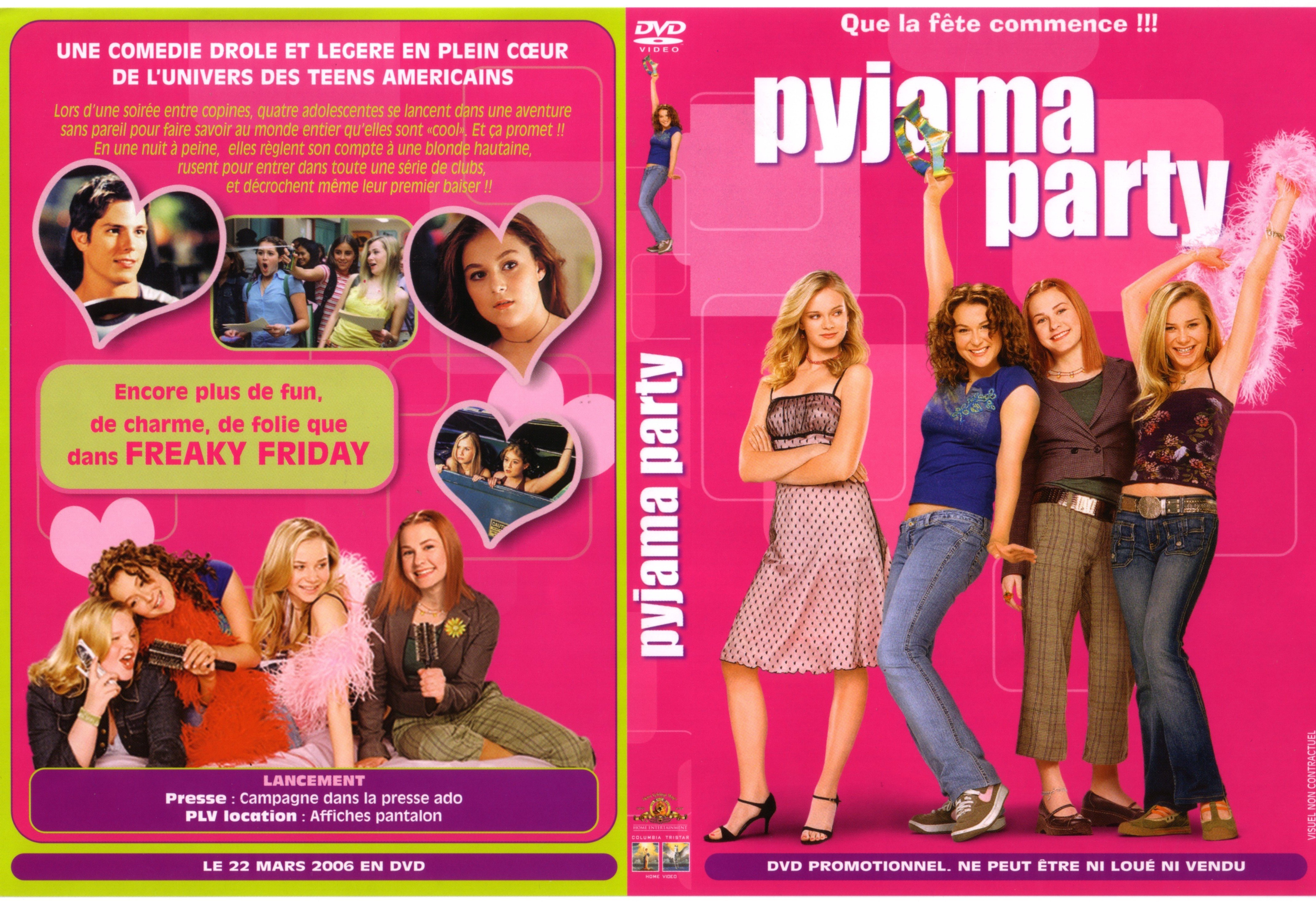 Jaquette DVD Pyjama Party