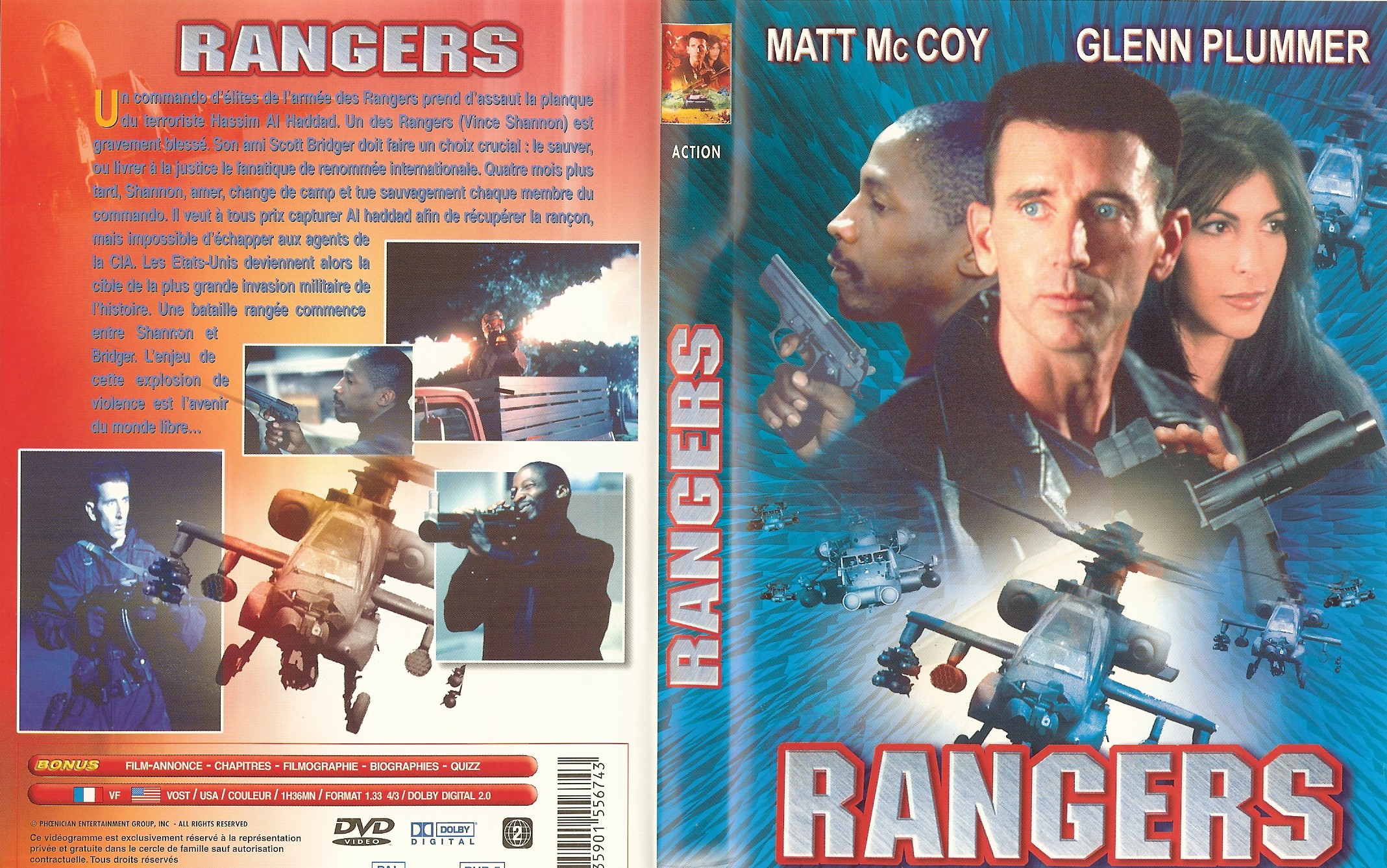 Jaquette DVD Rangers