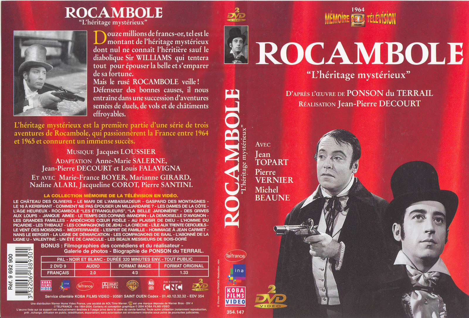 Jaquette DVD Rocambole - L