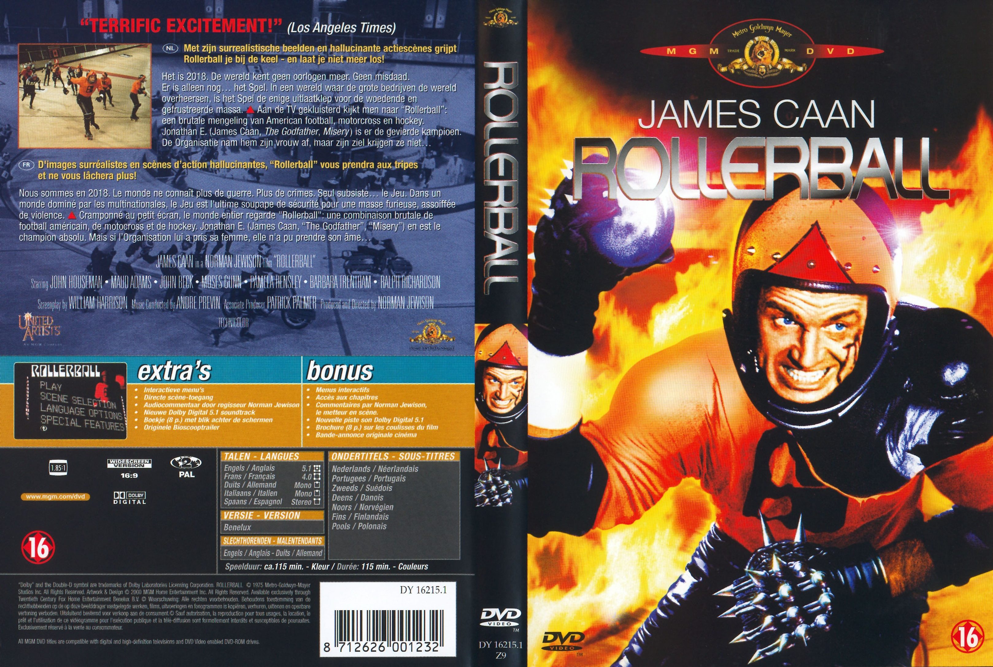 Jaquette DVD Rollerball