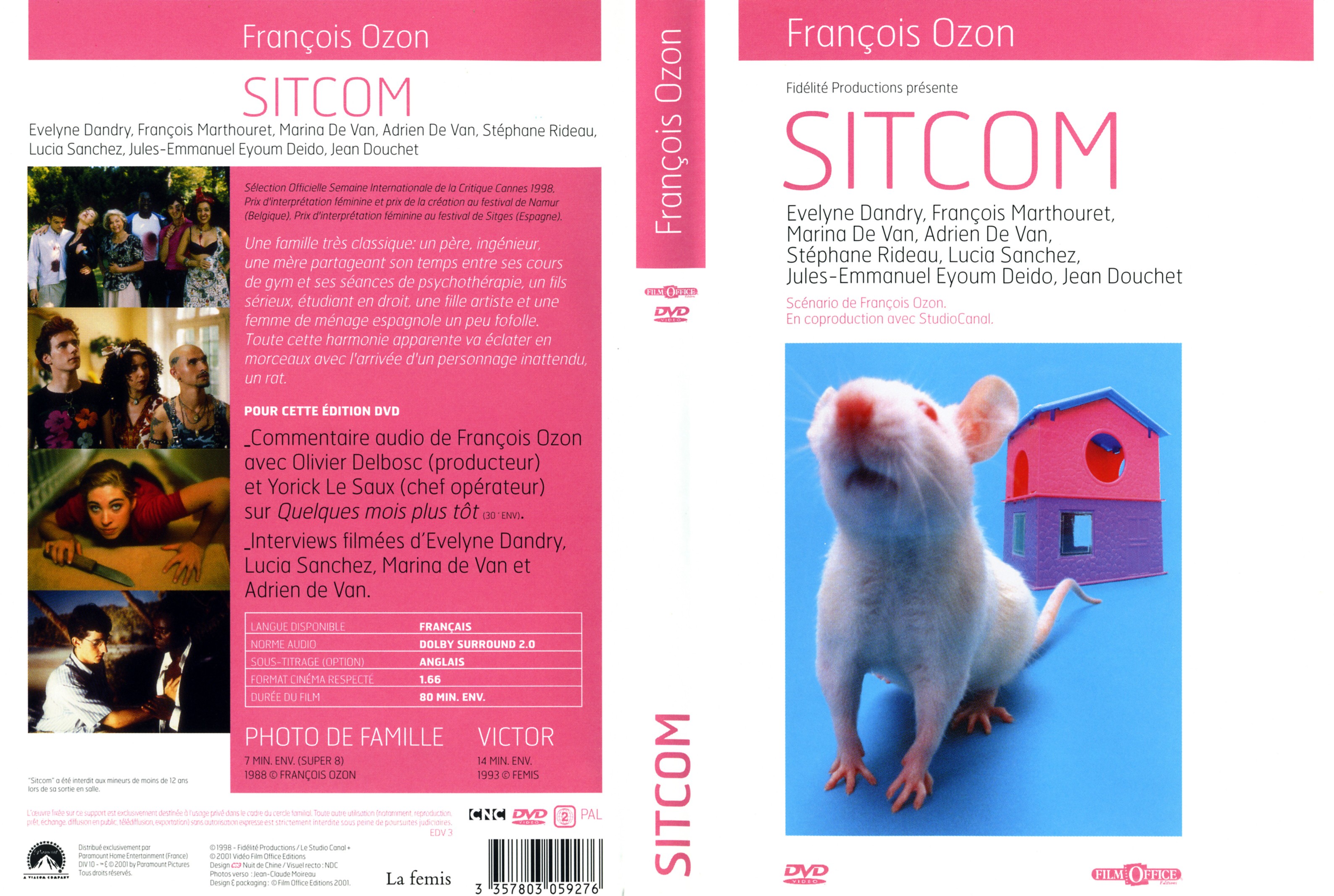 Jaquette DVD Sitcom