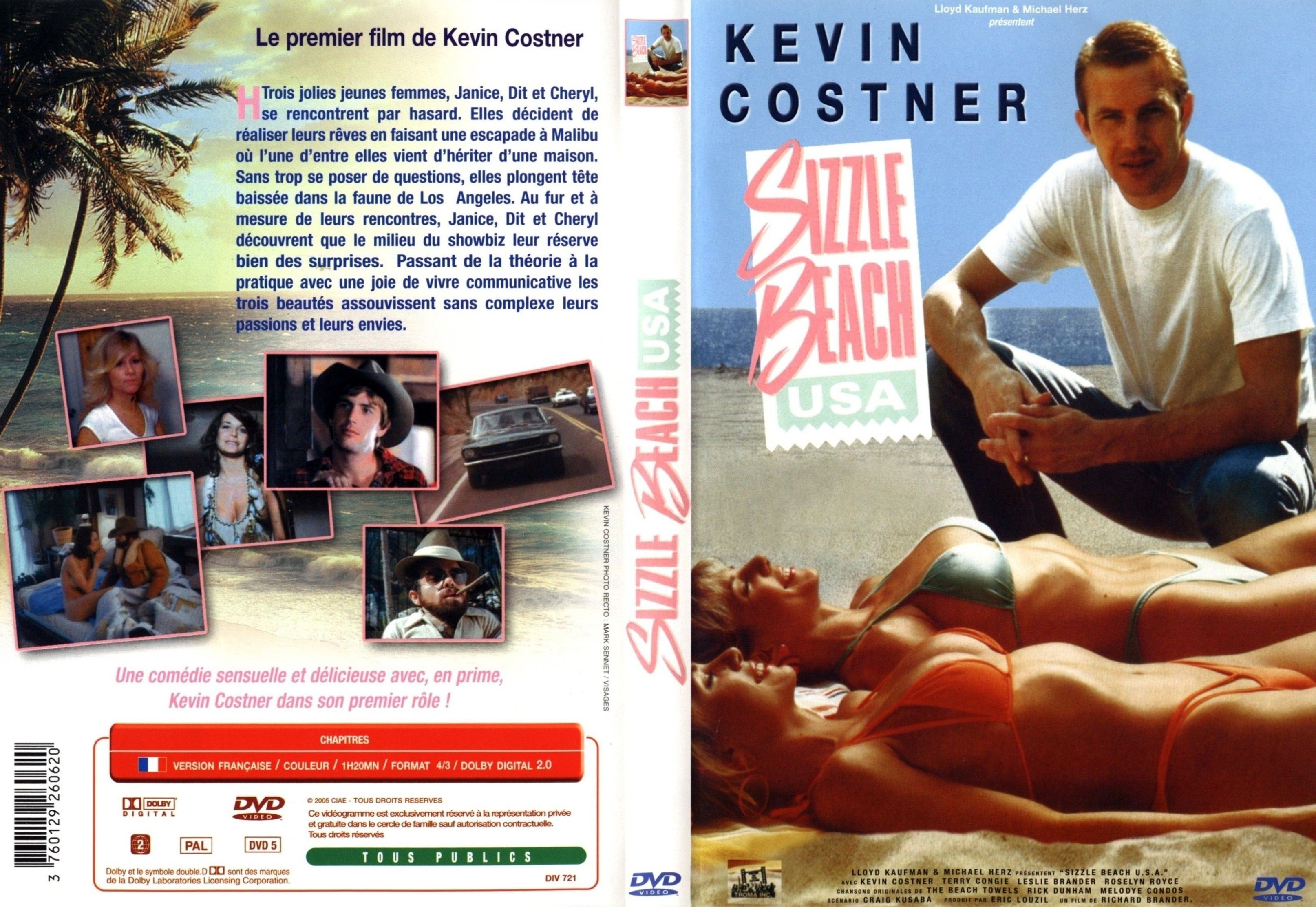 Jaquette DVD Sizzle beach USA