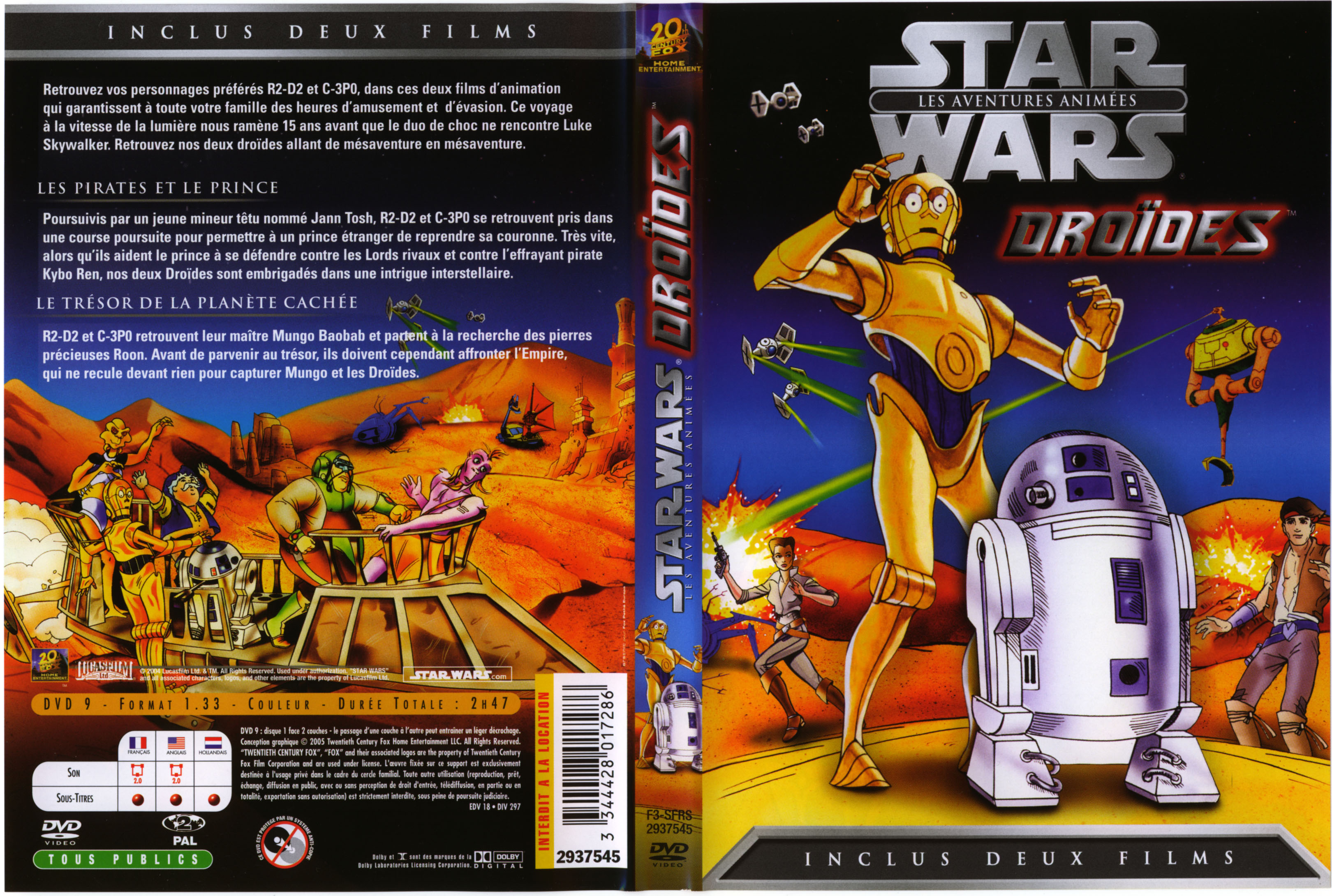 Jaquette DVD Star Wars drodes