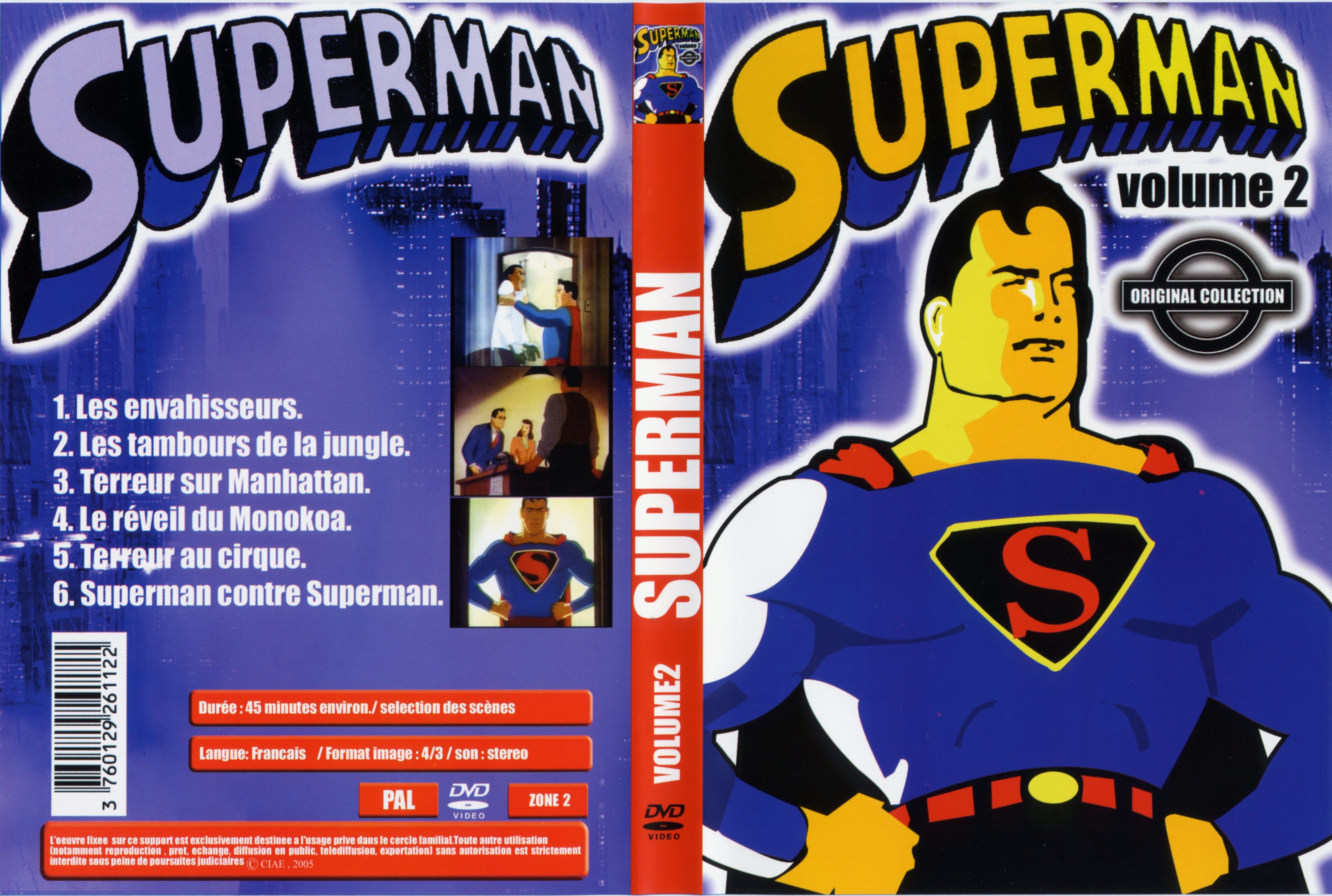 Jaquette DVD Superman DA vol 2
