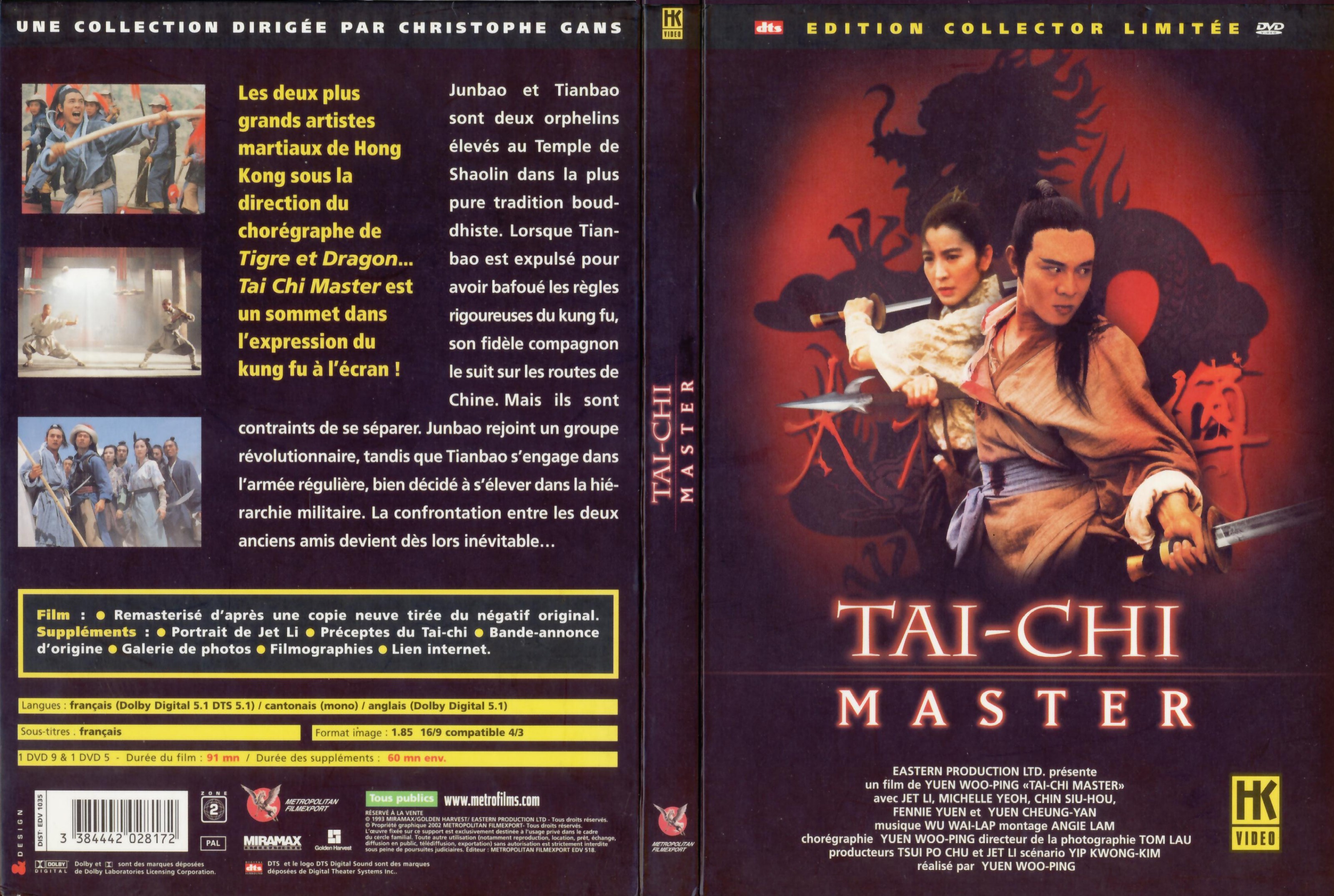 Jaquette DVD Tai-Chi Master