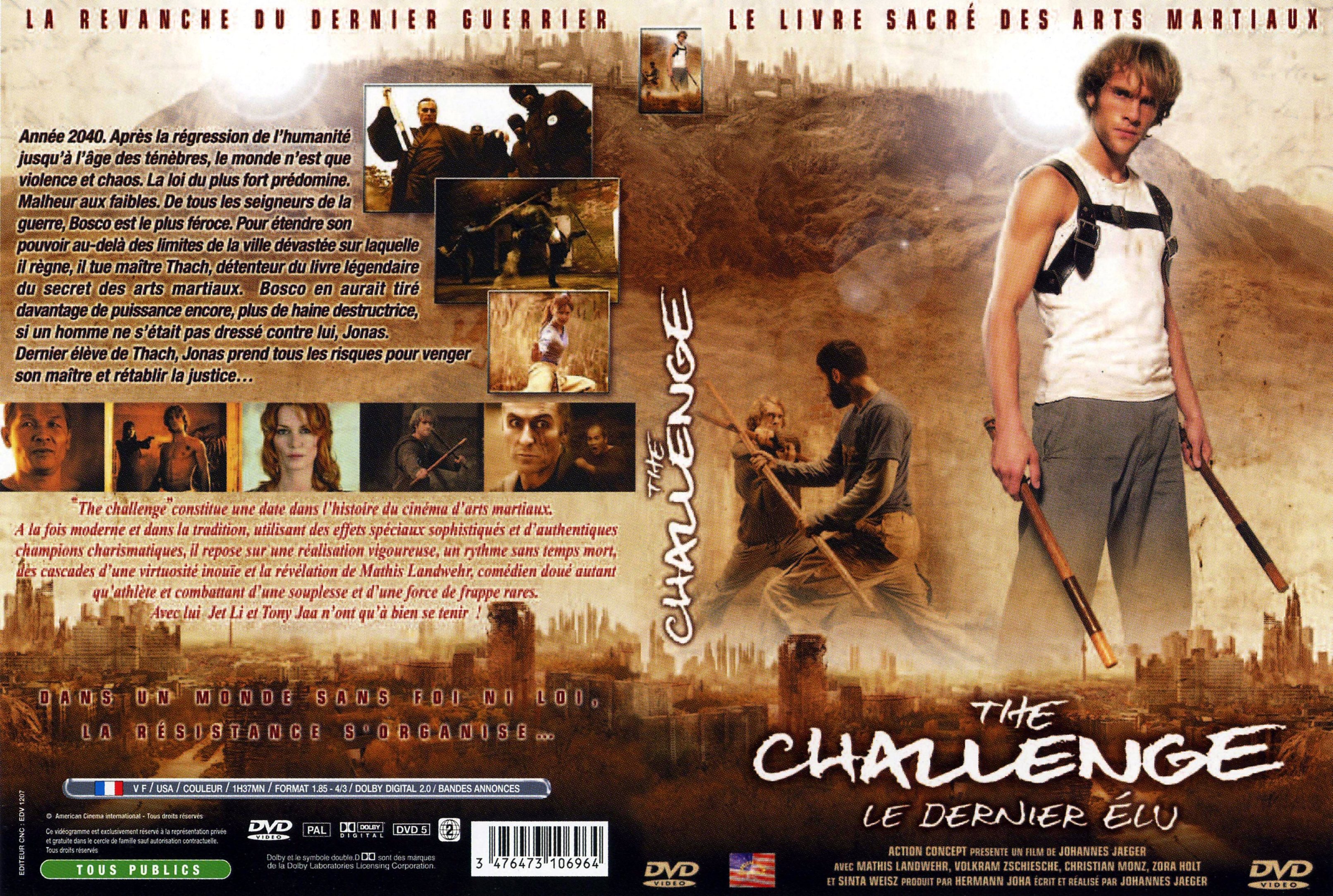 Jaquette DVD The challenge