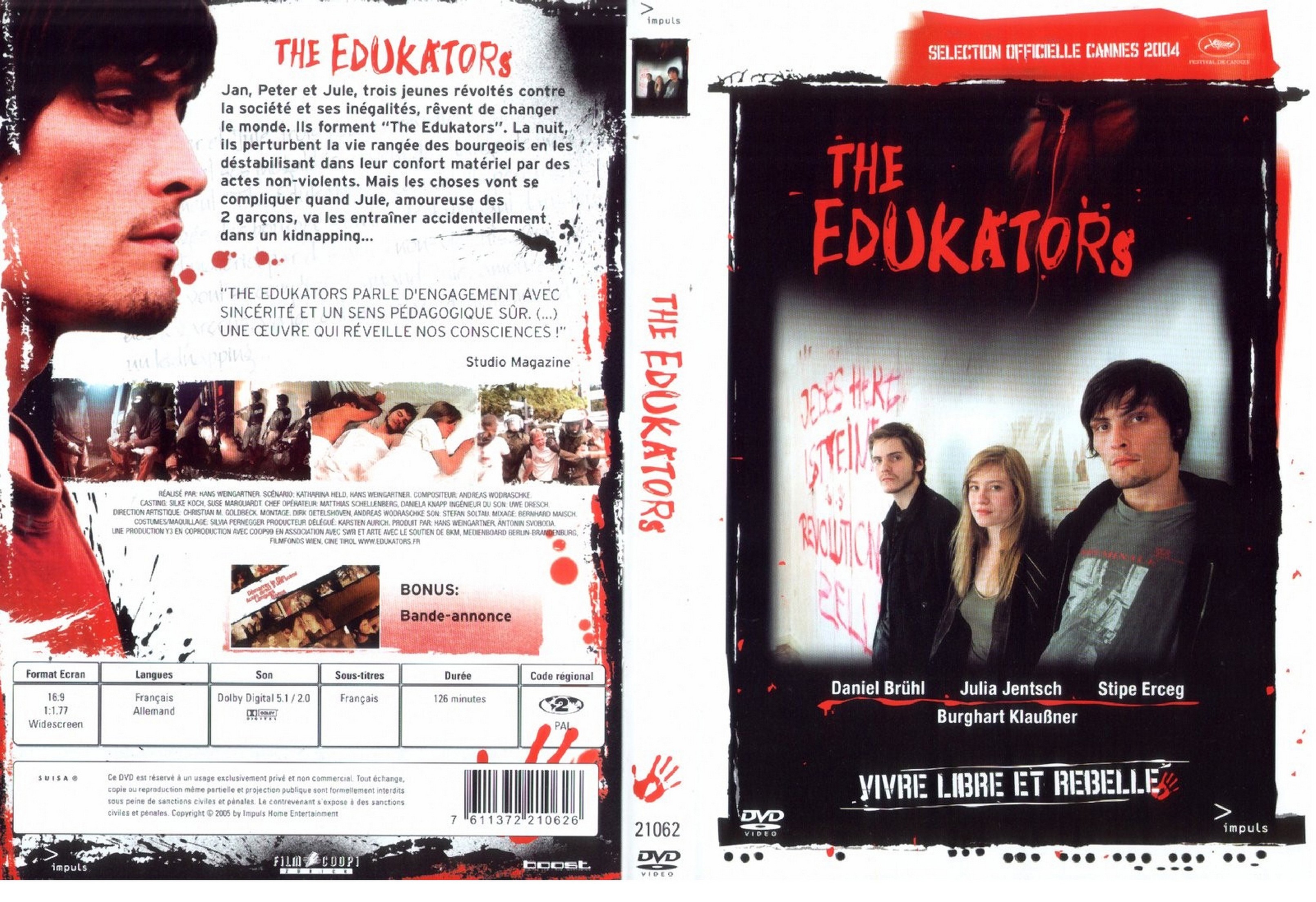 Jaquette DVD The edukators