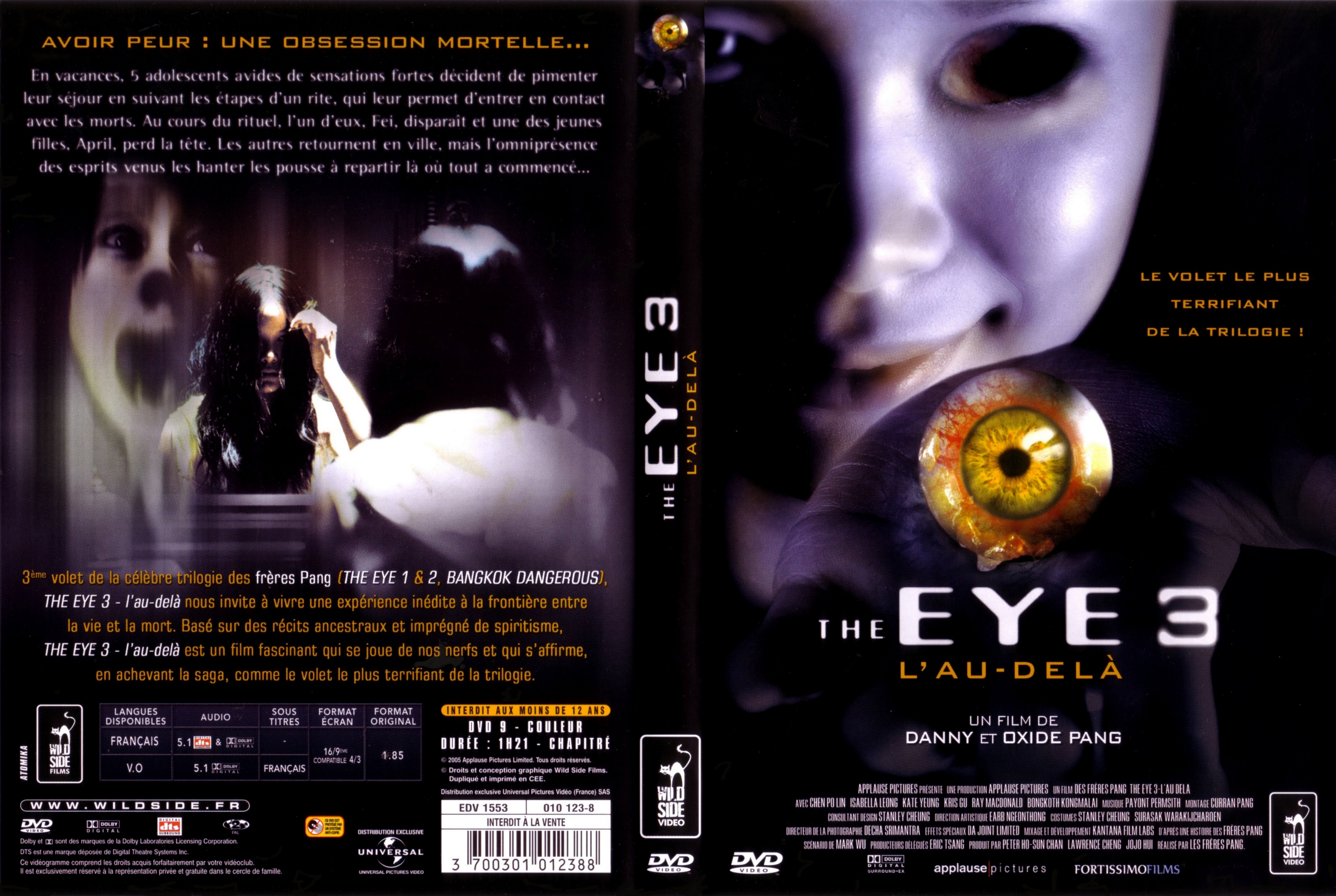 Jaquette DVD The eye 3