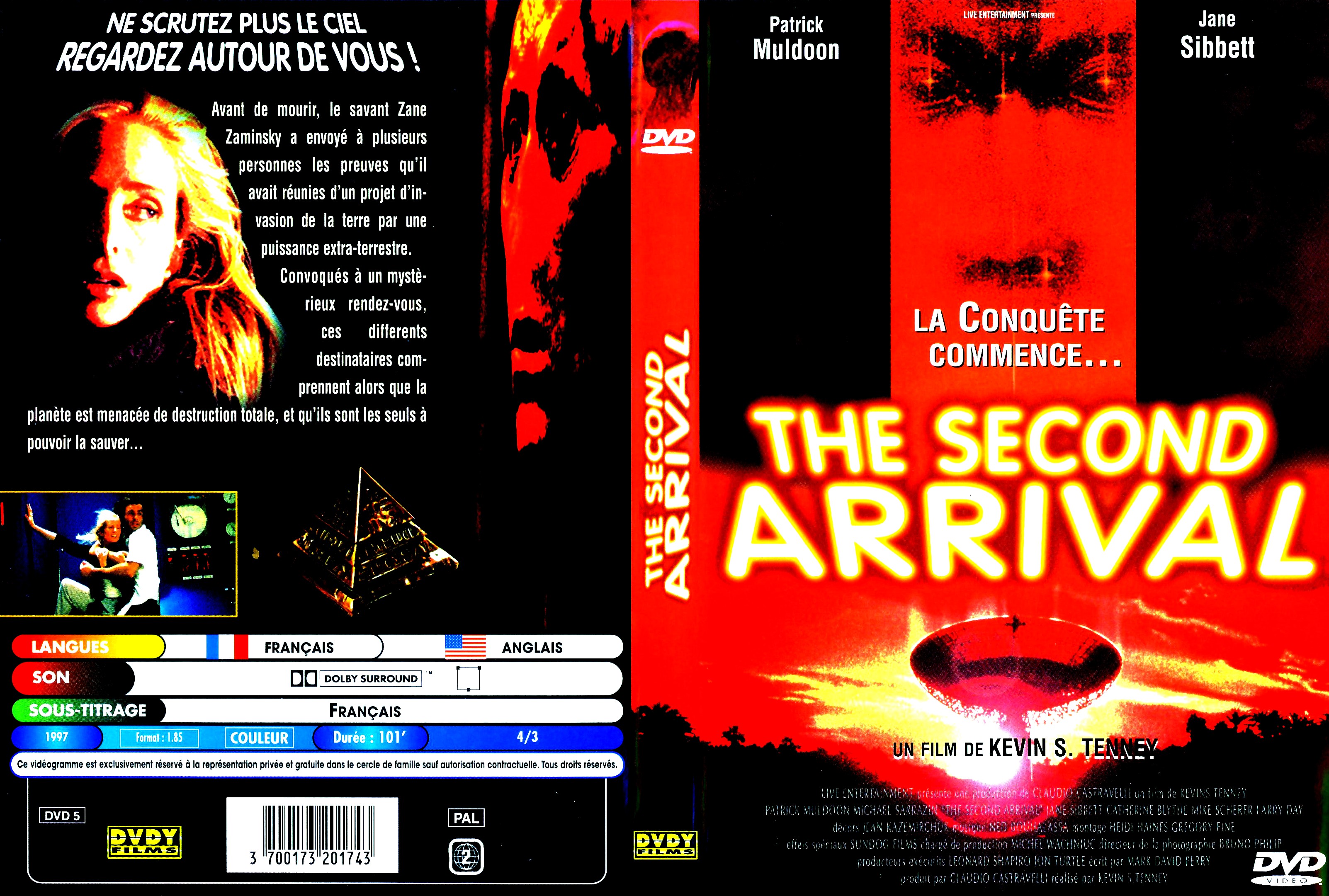 Jaquette DVD The second arrival