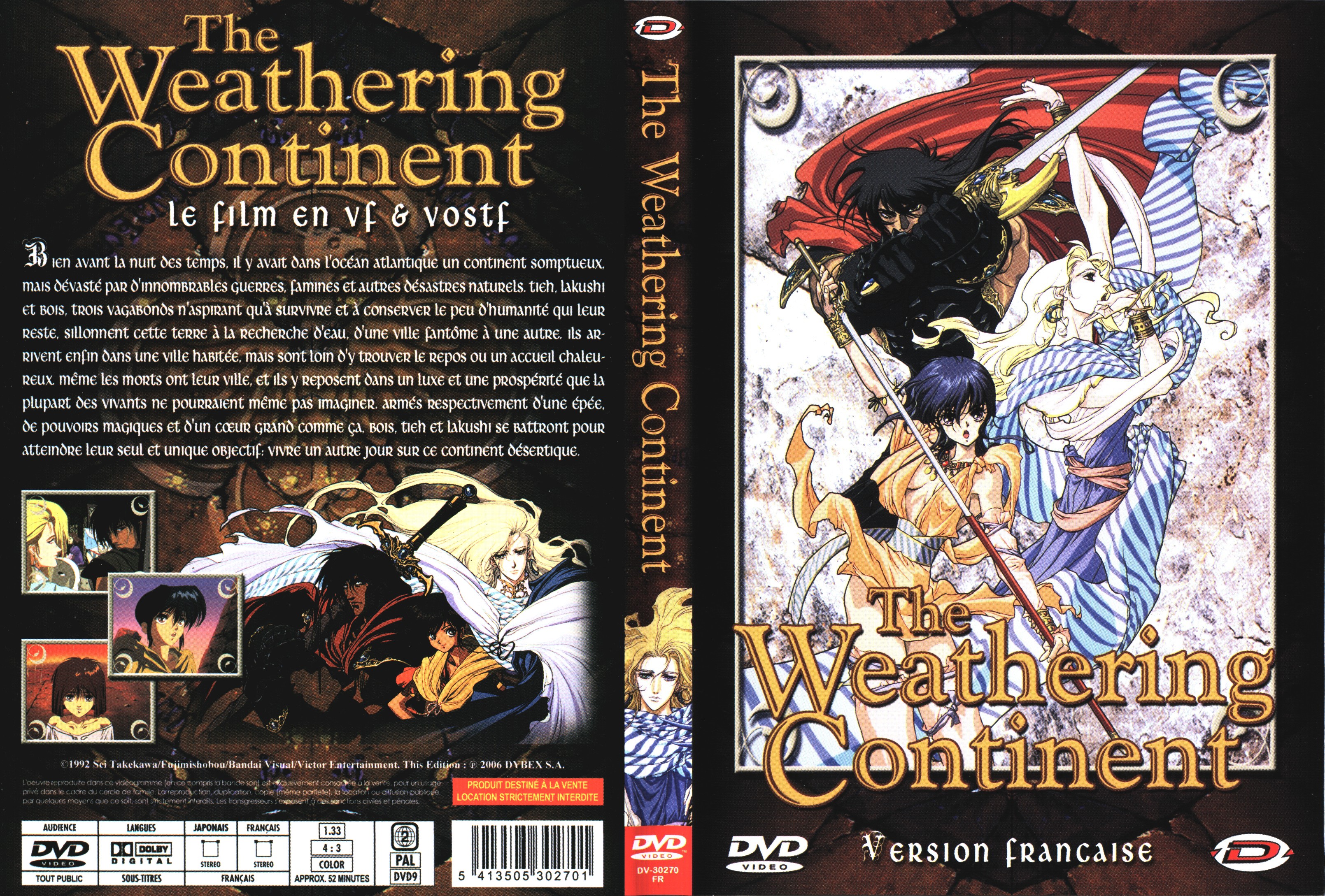Jaquette DVD The weathering continent